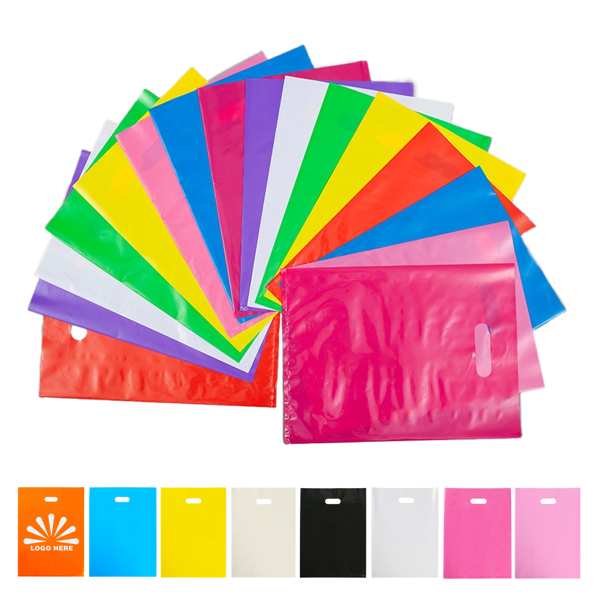 Plastic DieCut Handle Shopping Bag 1