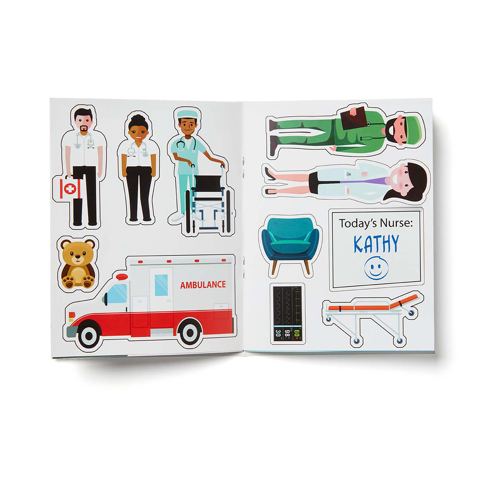 Kid's Reusable Sticker Activity Book 5