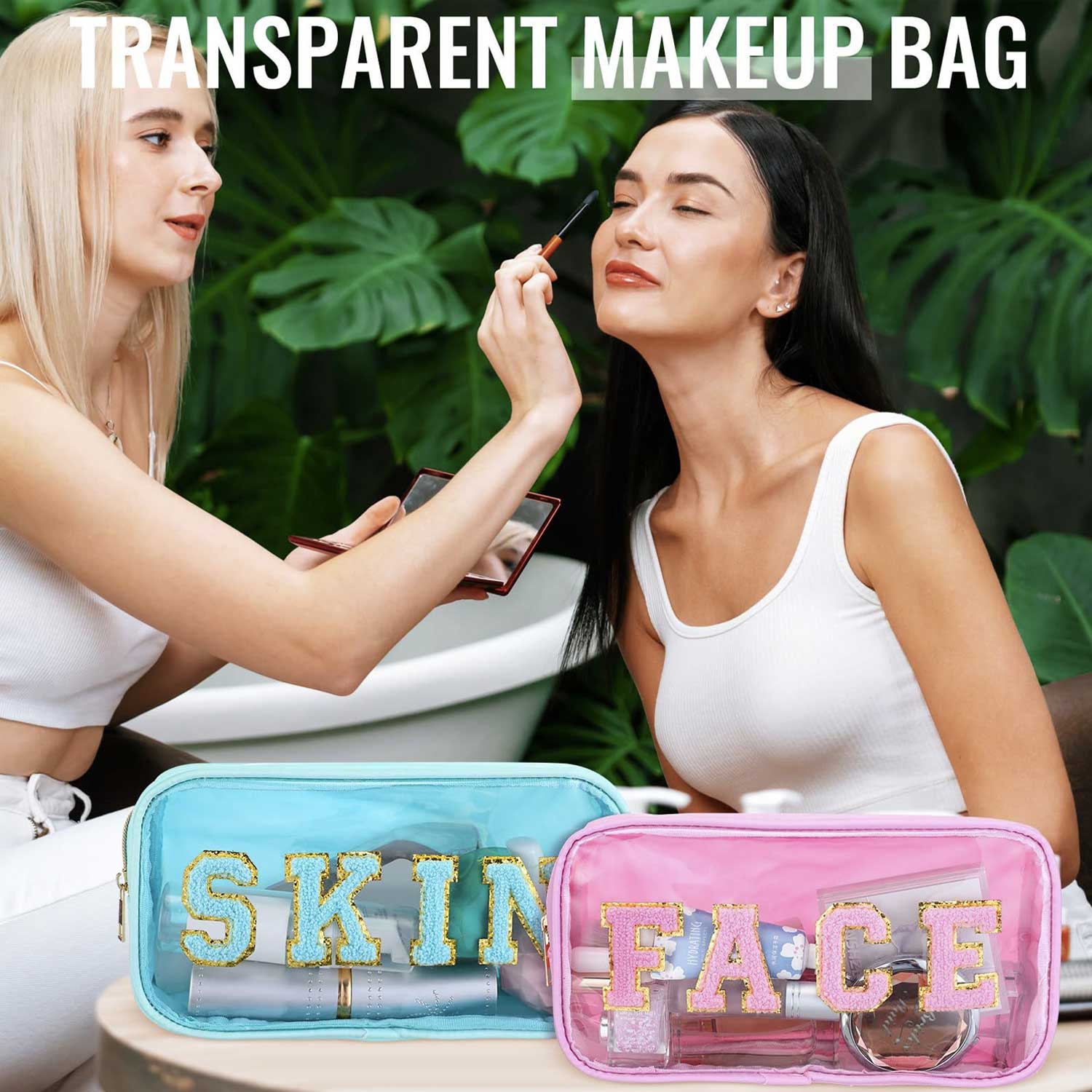 Custom Transparent Cosmetic Case - Leakproof Shower Bag 12