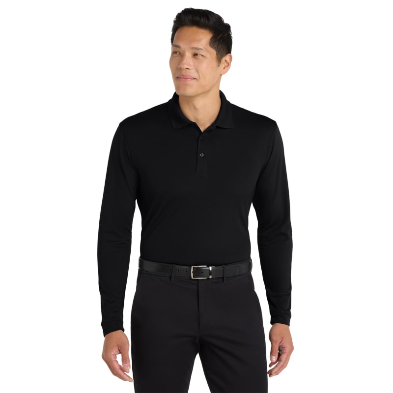 Port Authority Dry Zone UV Micro-Mesh Long Sleeve Polo 22
