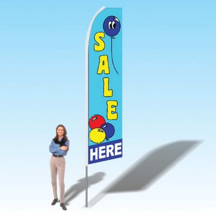 15FT Sale Here Balloons Advertising Banner Flag 2