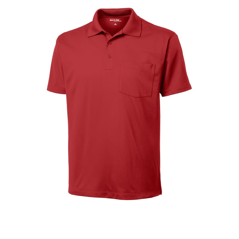 Sport-Tek Micropique Sport-Wick Pocket Polo. 29