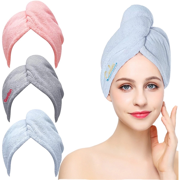 Microfiber Absorbent Hair Drying Caps 5