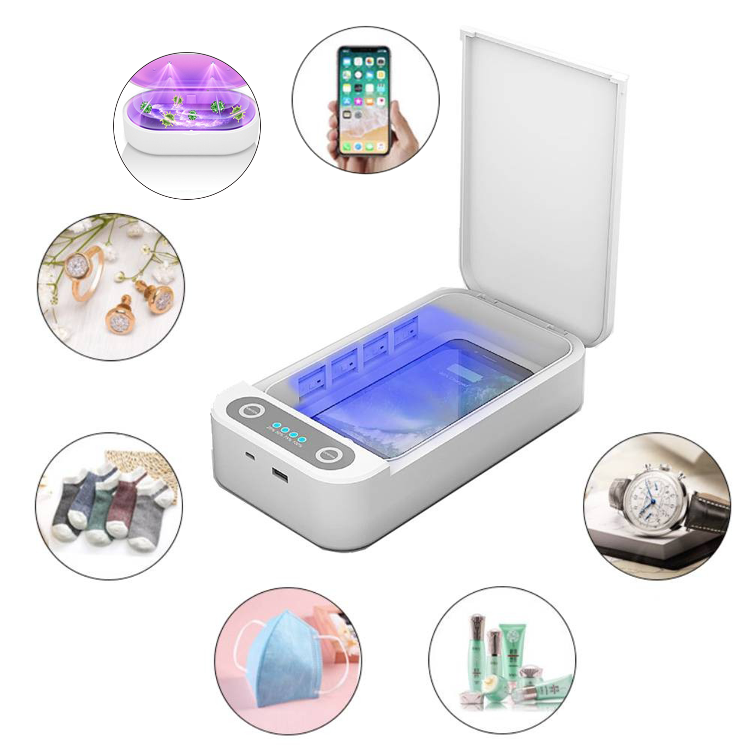 UV Disinfection Intelligent Sterilization Box 4