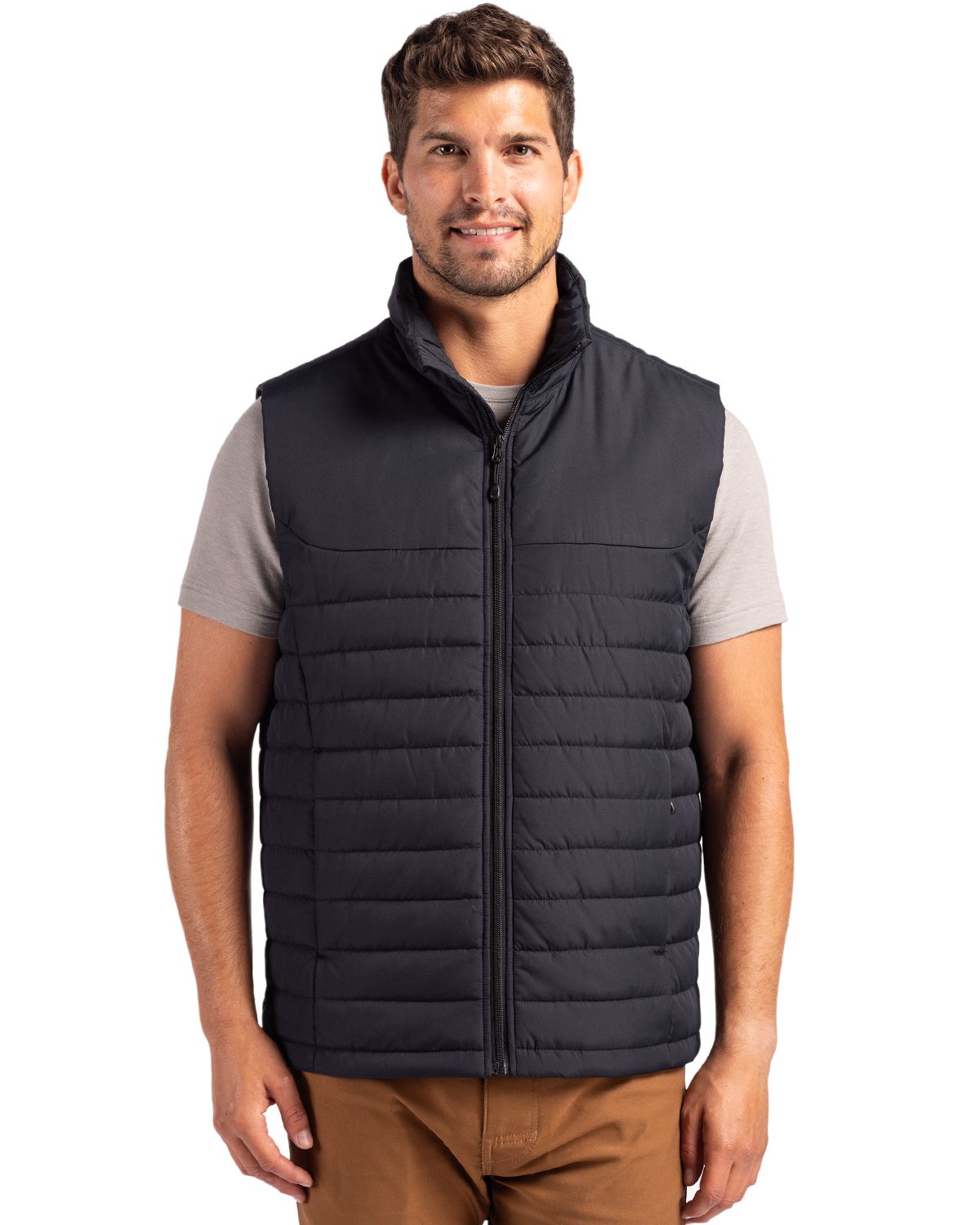 Elevation Eco Full Zip Mens Puffer Vest