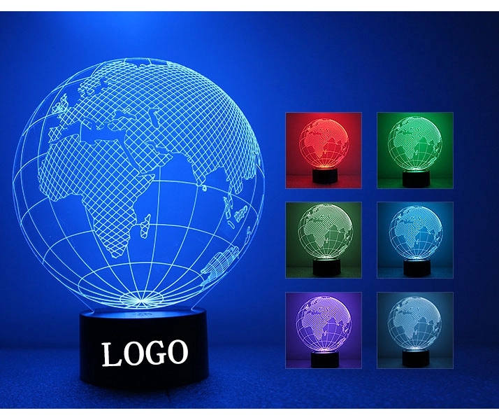 3D Globe Map LED Lamp 10
