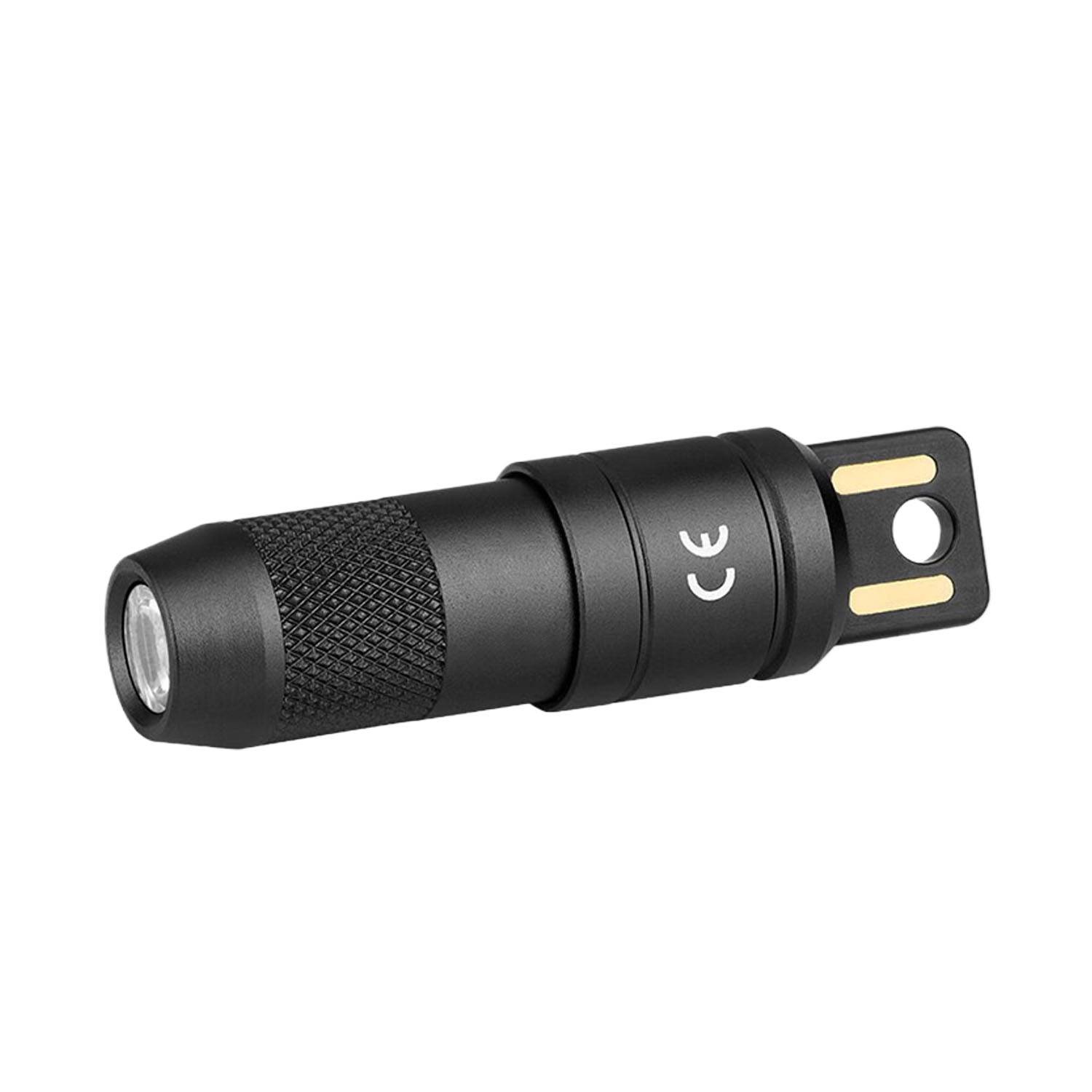 Portable Mini USB Magnetic Waterproof Keychain Flashlight 2