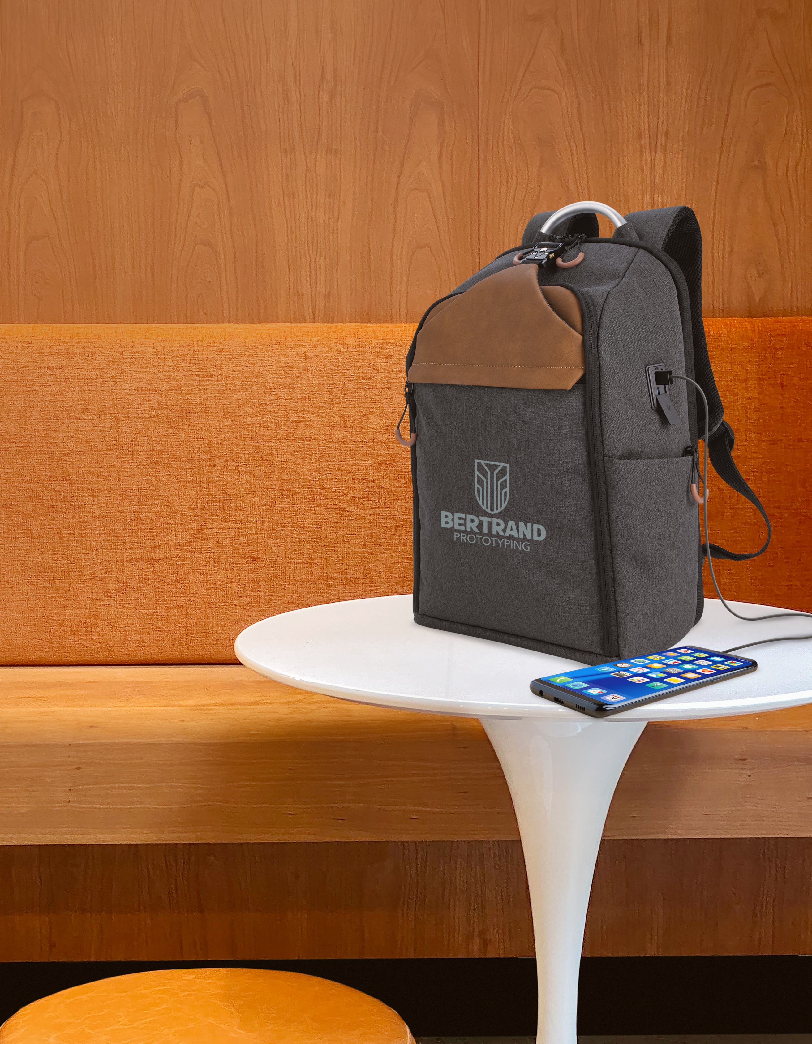 SCX Innovative Design™ Computer Backpack with USB Port 7