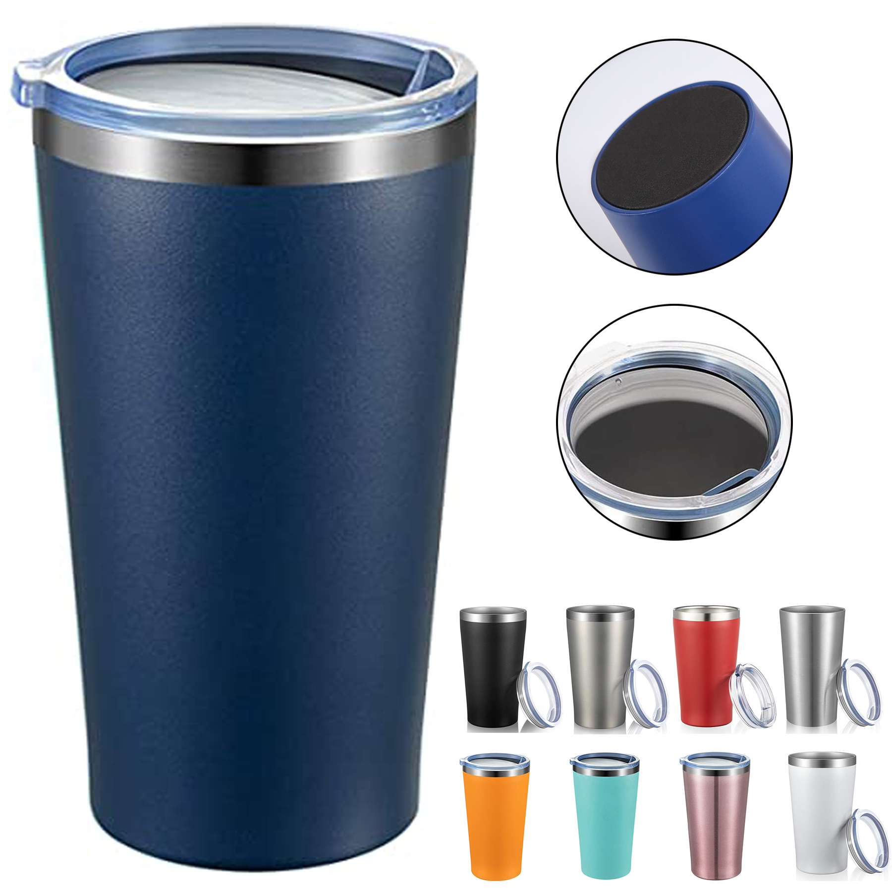 16oz Stainless Steel Coffee Mug 1
