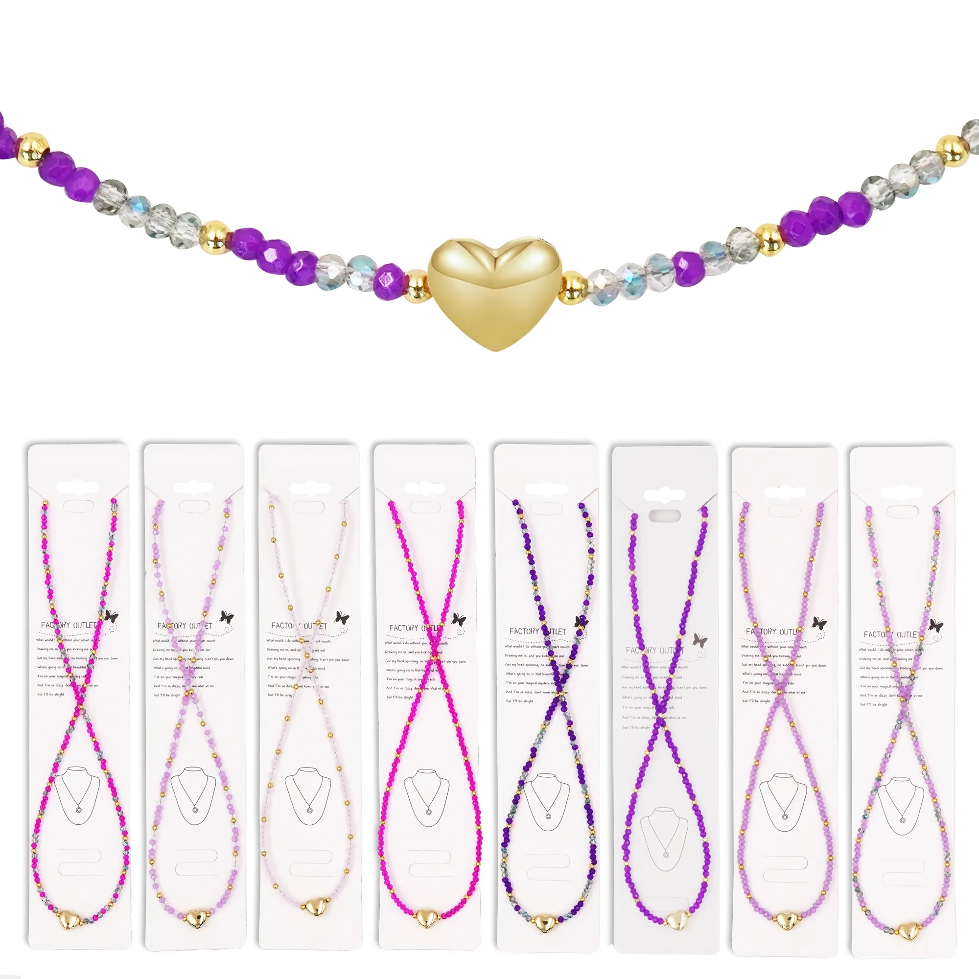 Crystal Beaded Necklace 4