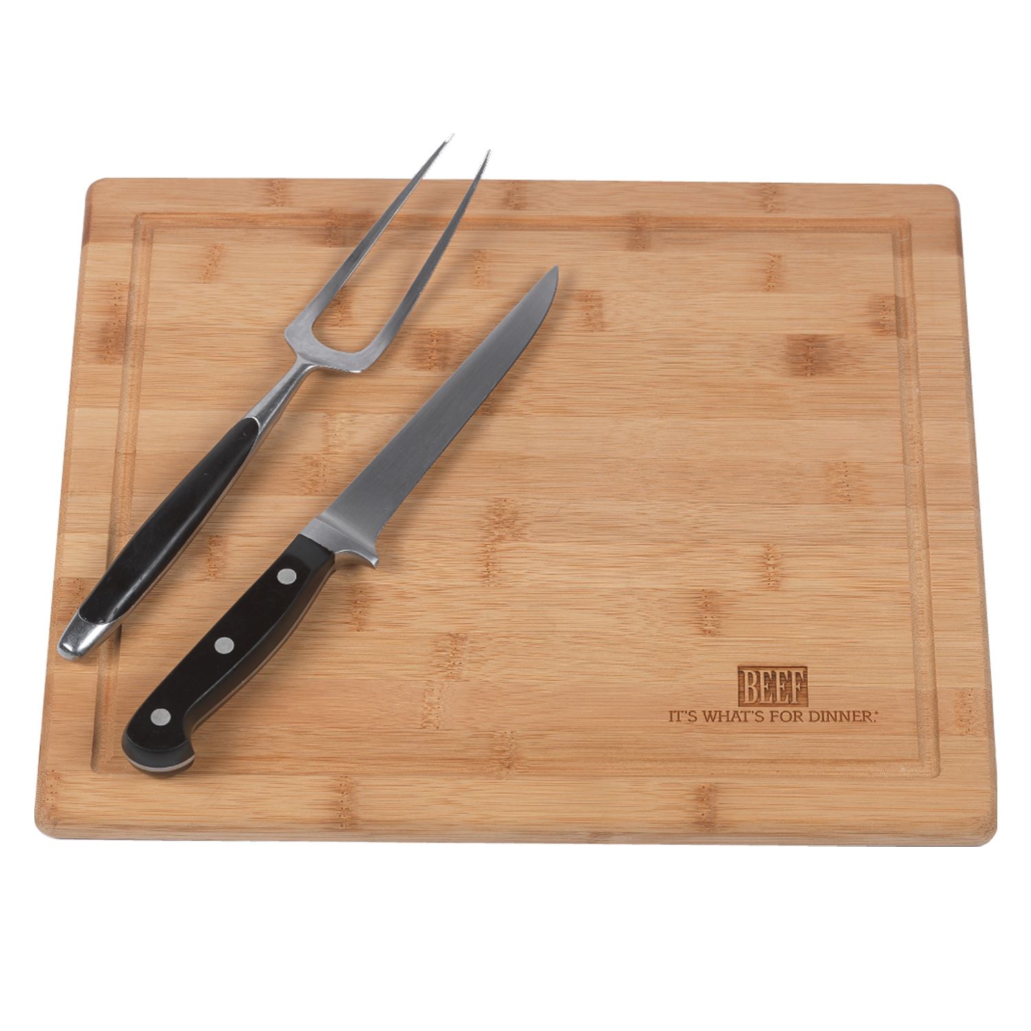 Bamboo Cutting Board with Liquid Groove 6