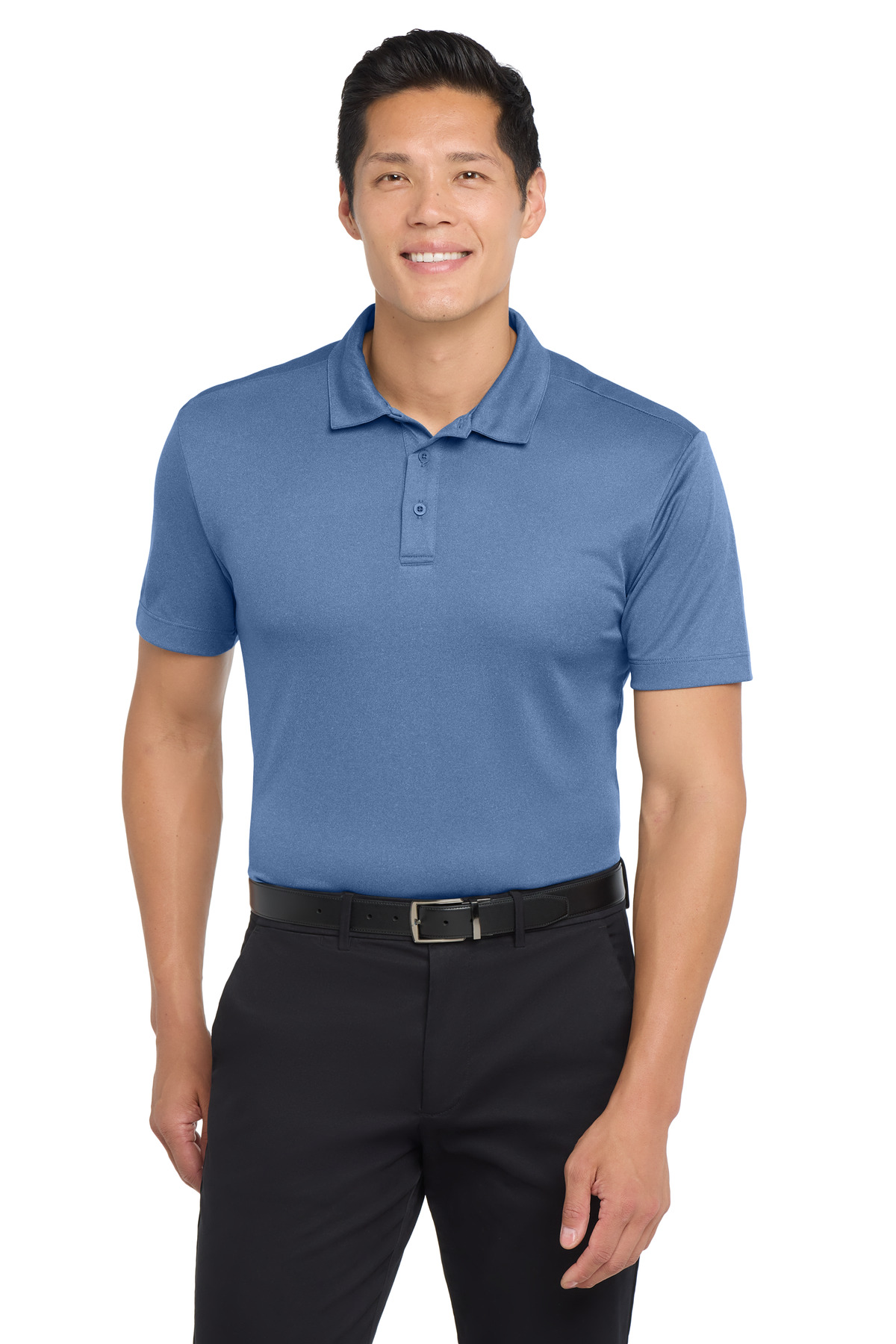 Port Authority Heathered Silk Touch Performance Polo. K542 42