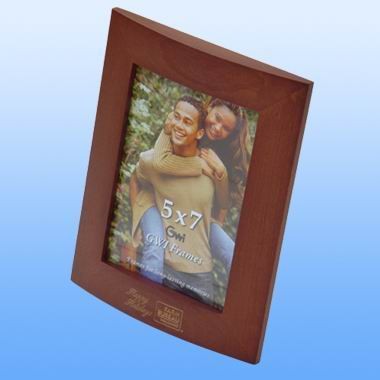 Deluxe Photo Wooden Photo Frame 4" x 6" 1