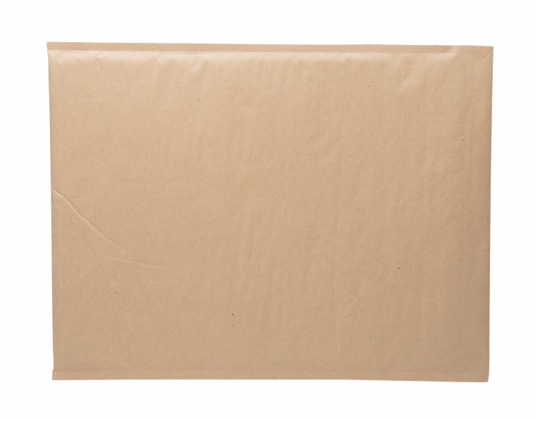 One Color Natural Paper Bubble Mailer (14.25" x 20")