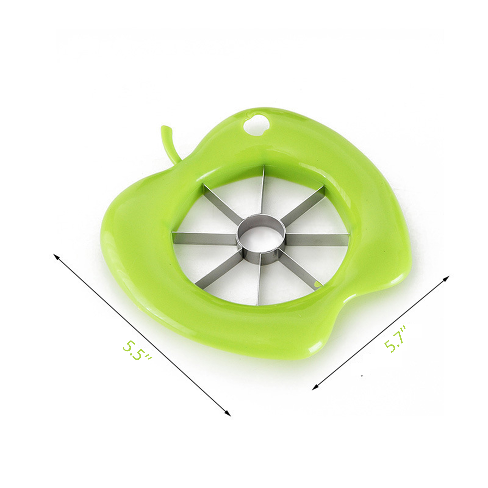 Apple Slicer Corer Cutter Steel Fruit Tool 3