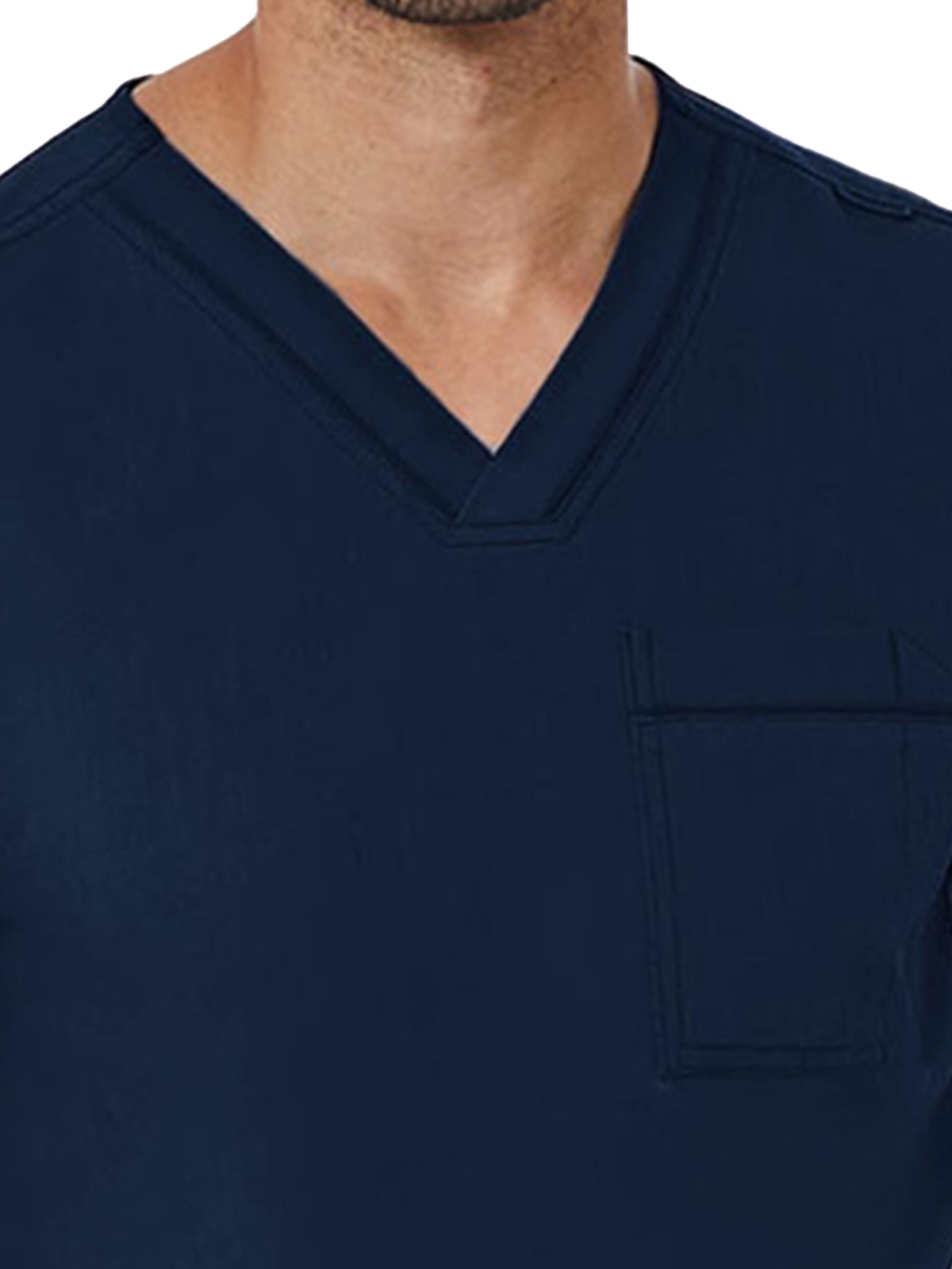 Maevn - Matrix Pro - Men's One-Pocket Tuckable Contrast Piping V-Neck Top 16