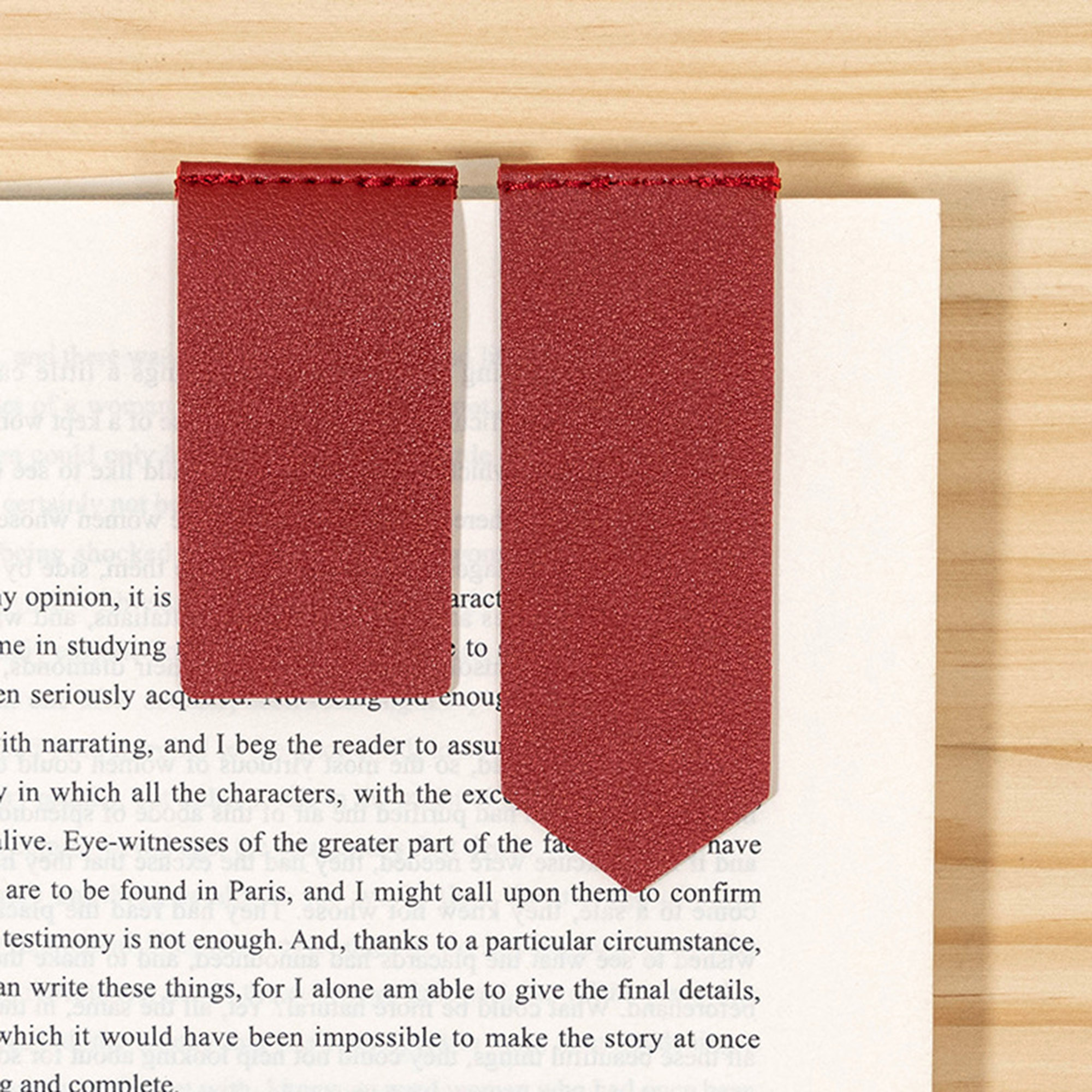 PU Leather Bookmarks 10