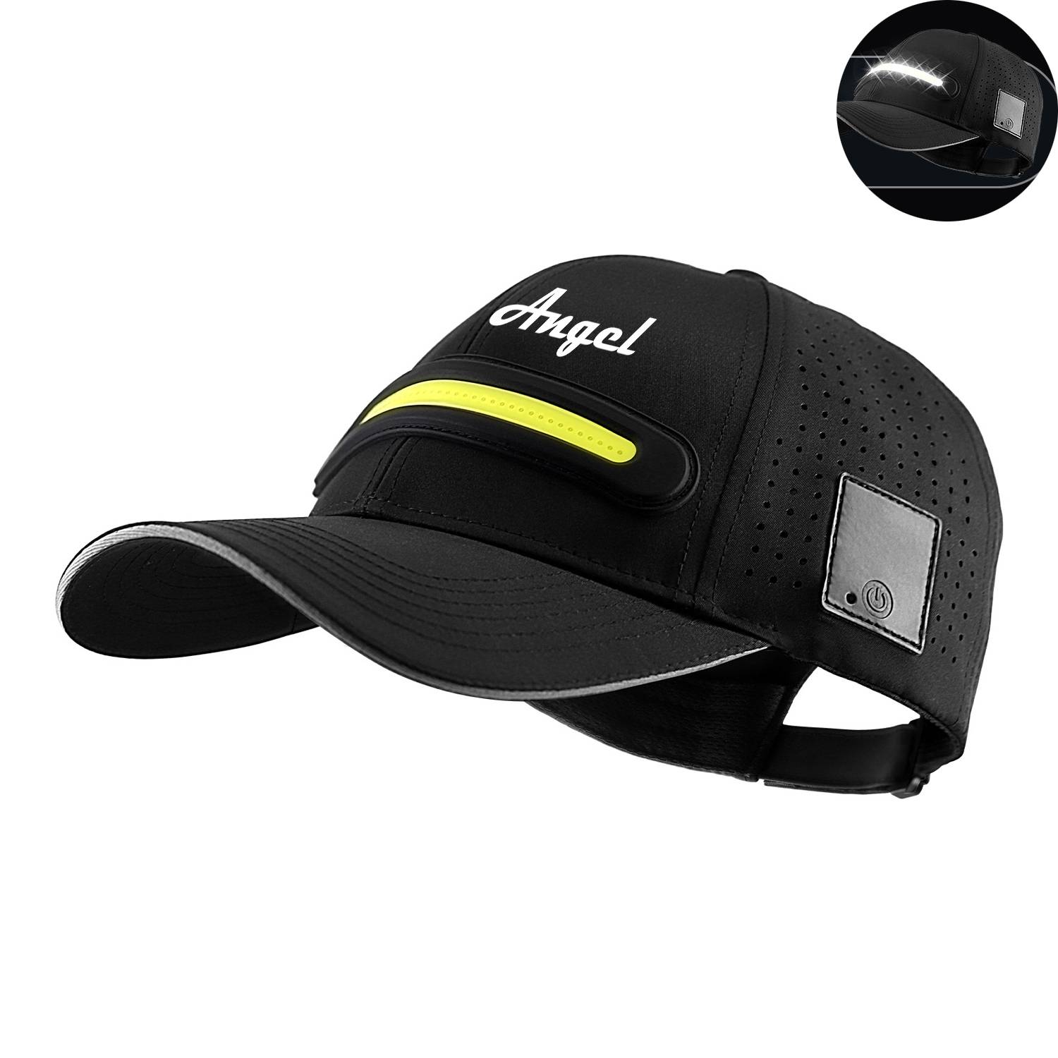 USB Rechargeable LED Light Baseball Cap 1