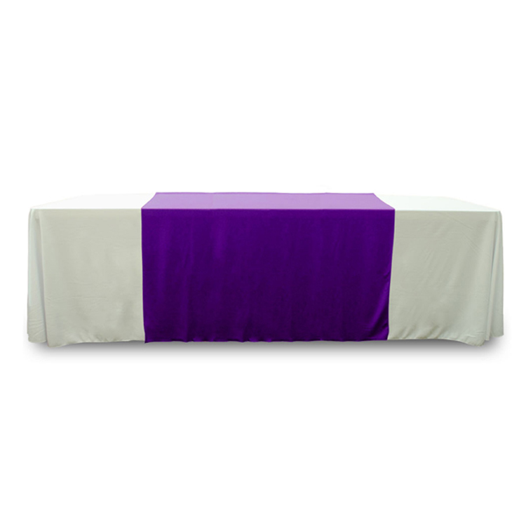 58 in. x 63 in. PolyKnit™ Table Runner (Blank) 9