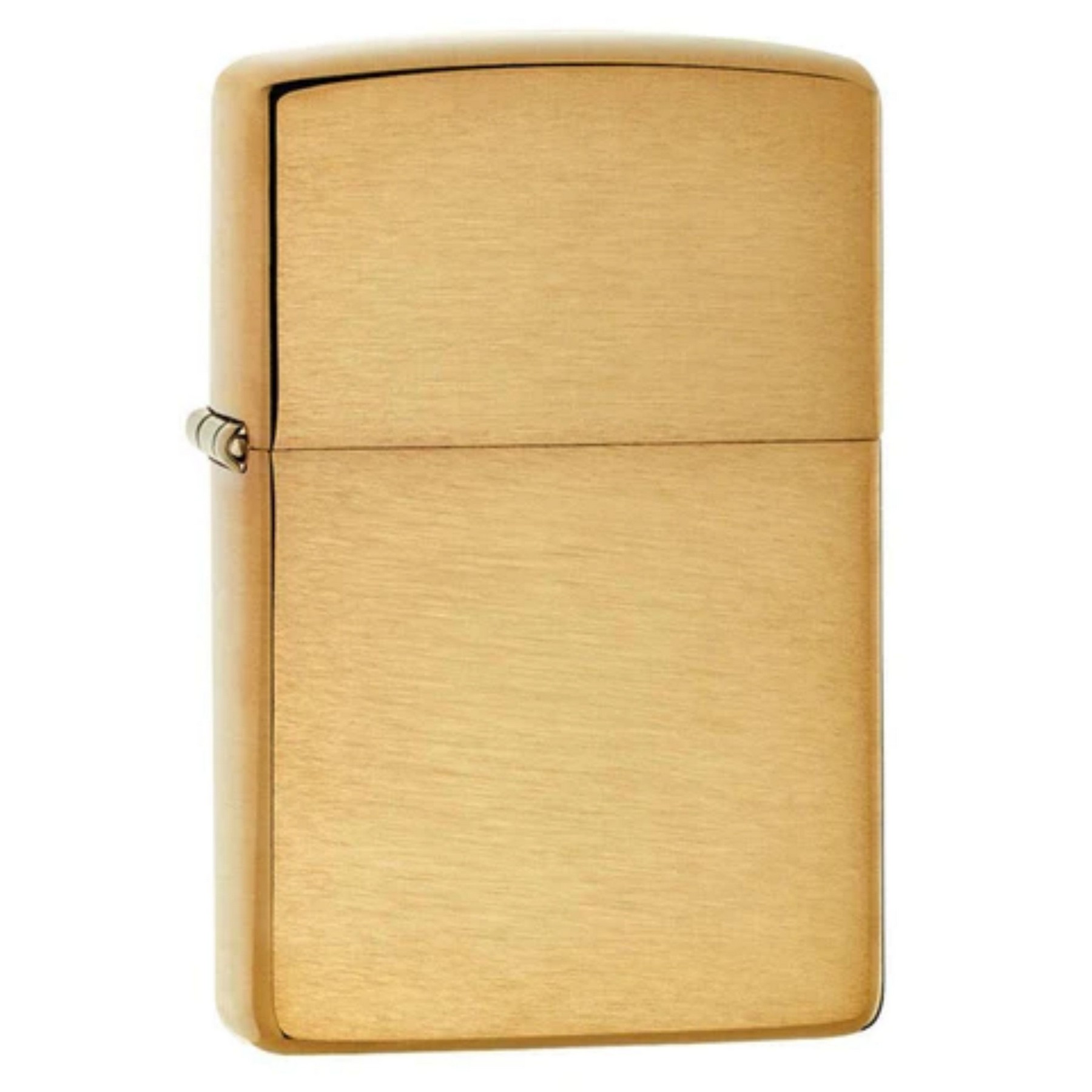 Genuine Zippo windproof lighter - Armor Brushed Brass