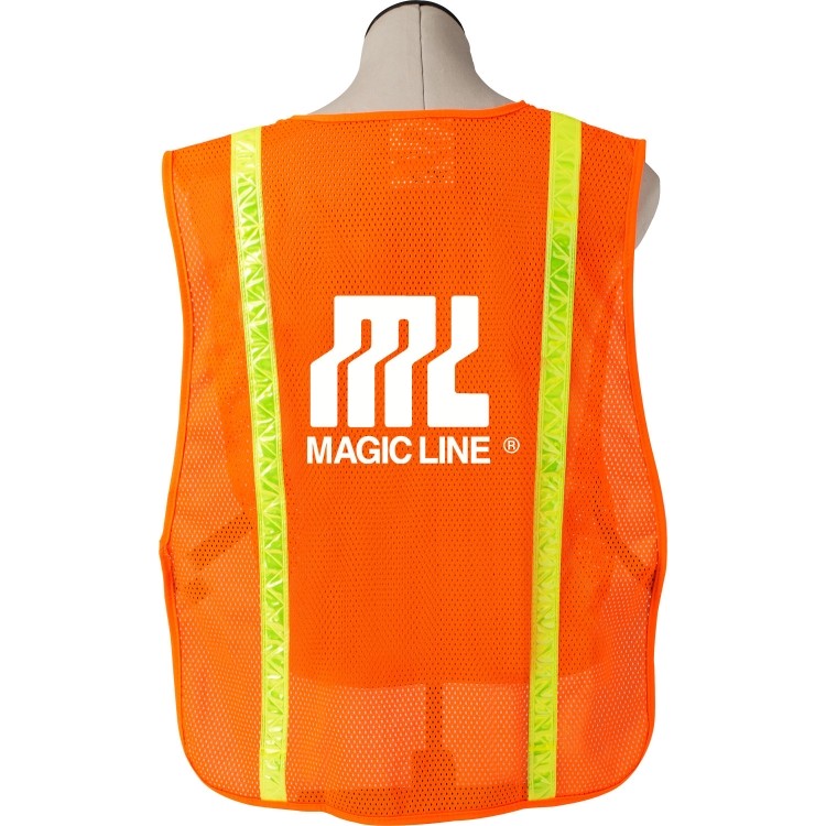 Safety Vest with Reflective Stripes 2