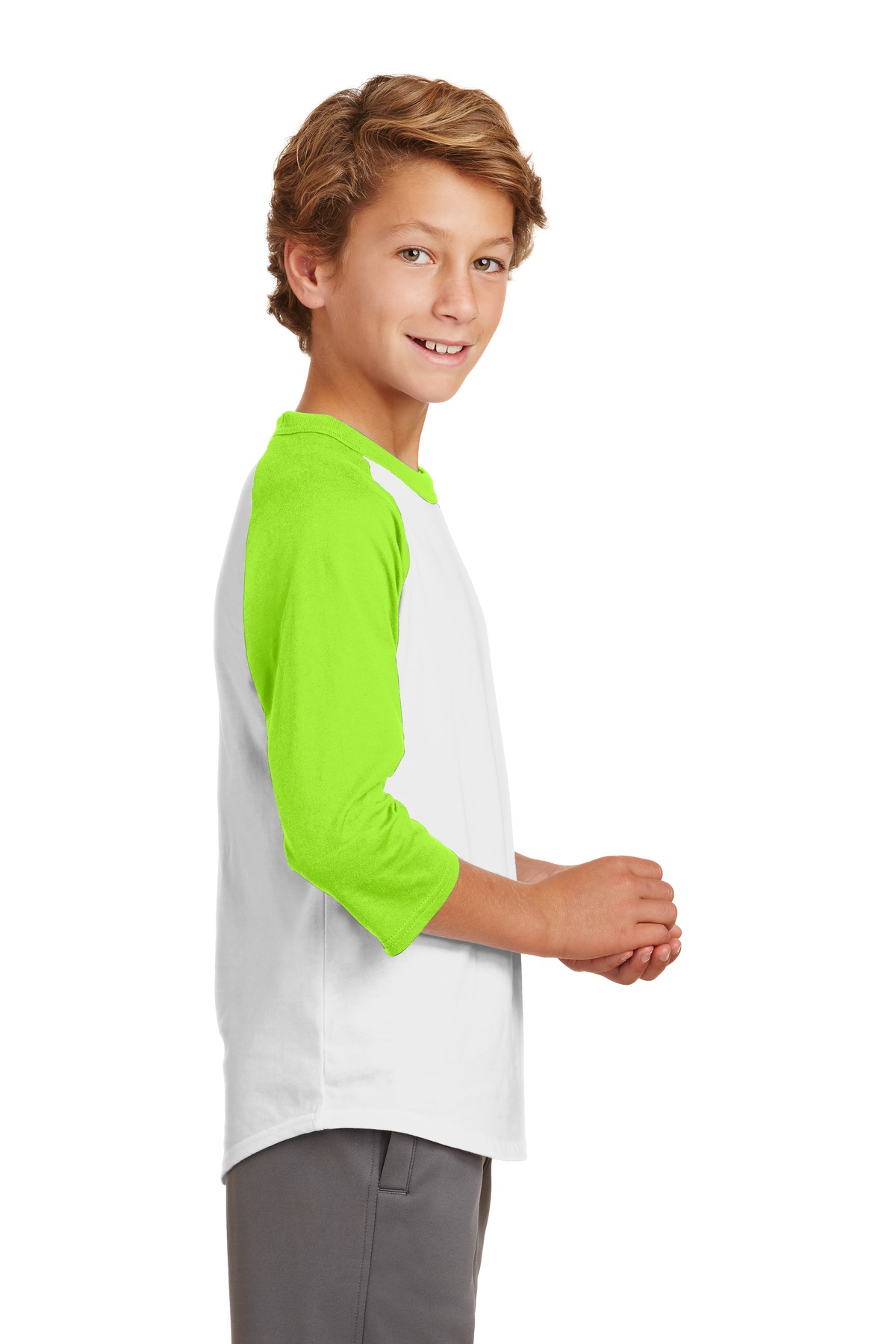 Sport-Tek Youth Colorblock Raglan Jersey. YT200 4