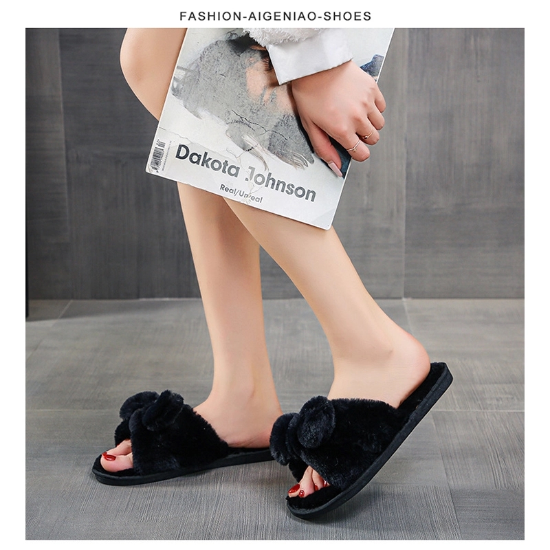 Cute Cartoon Women Warm Shoes 8