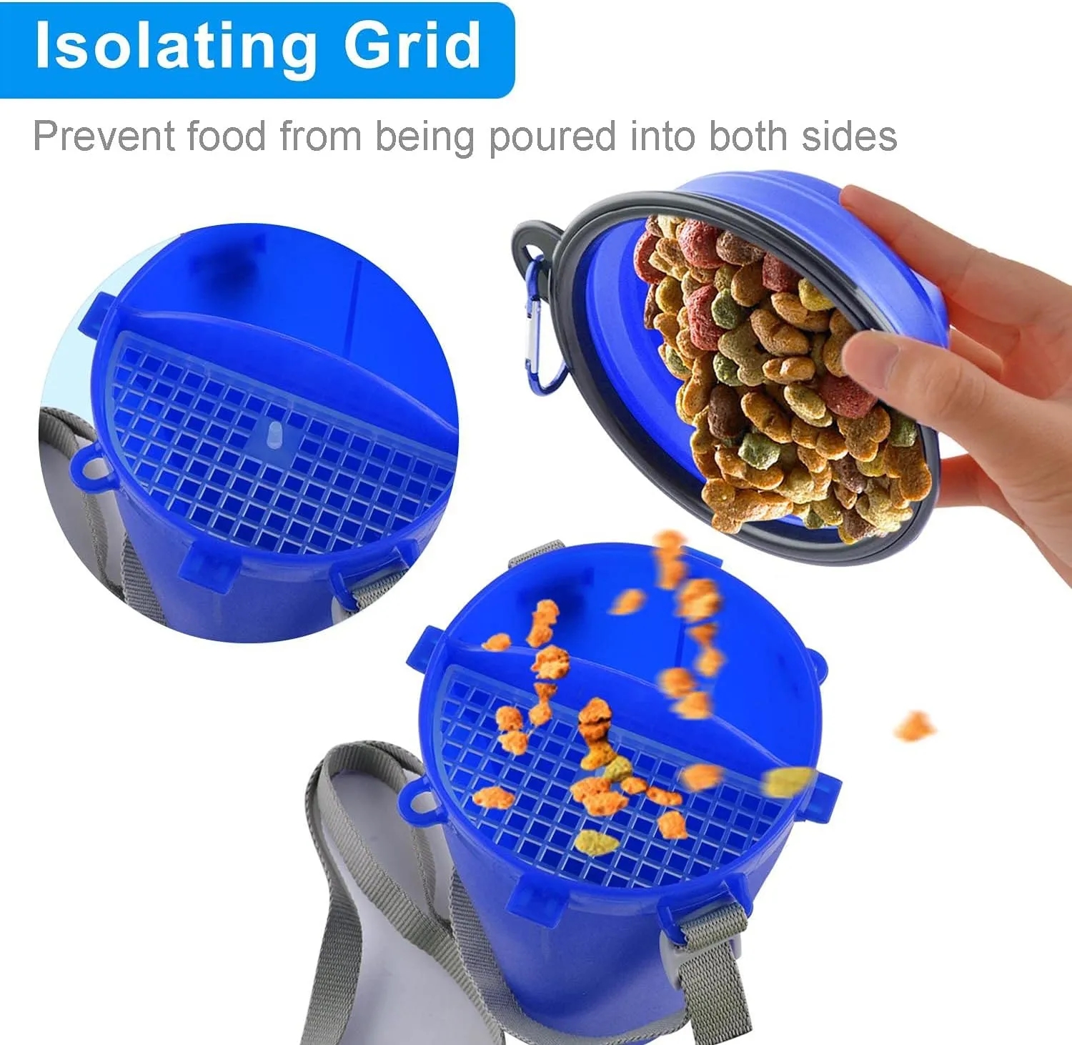 Travel Pet Bottle With Collapsible Bowl 3