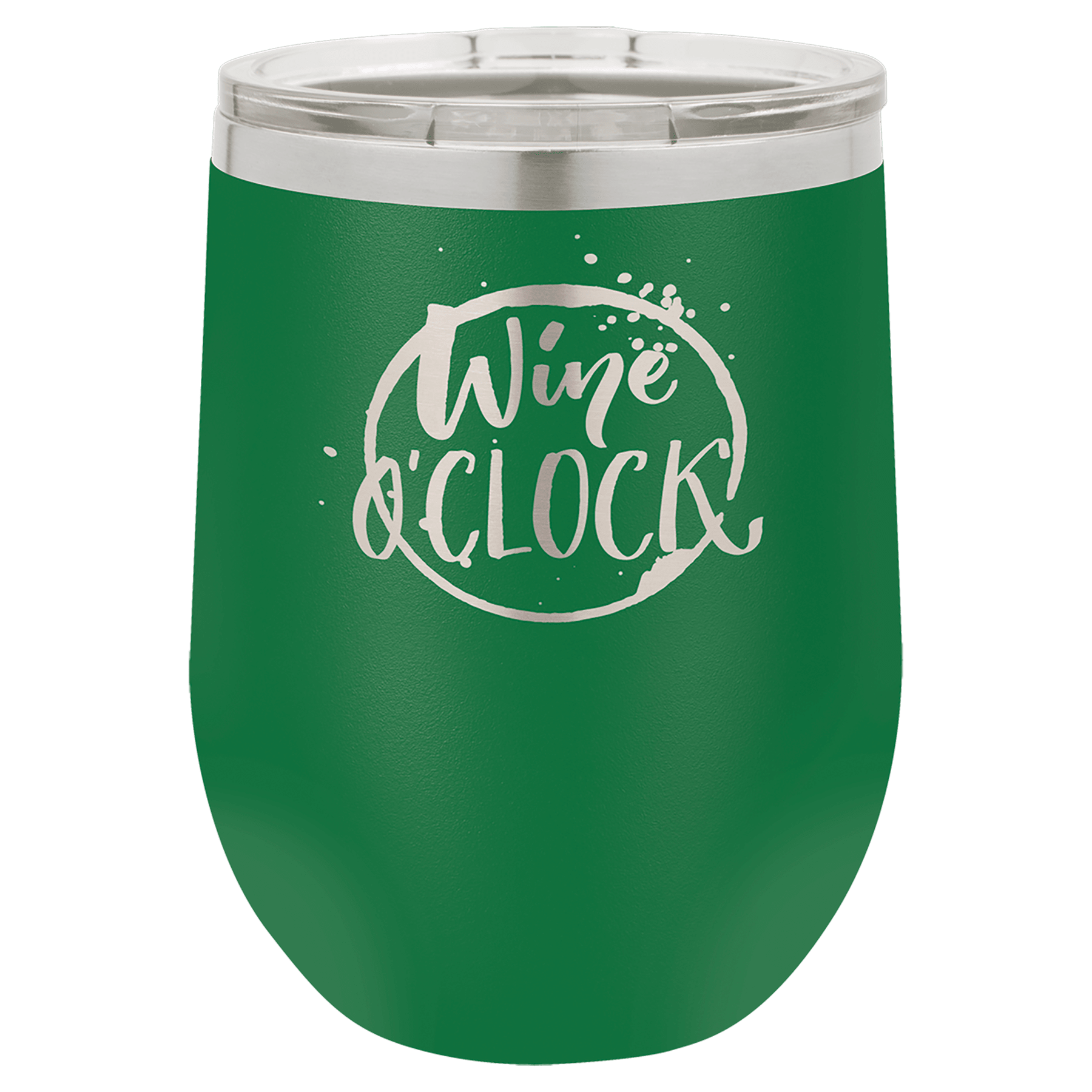 12 Oz. Stainless Steel Vacuum Insulated Stemless Wine Tumbler With Lid 8