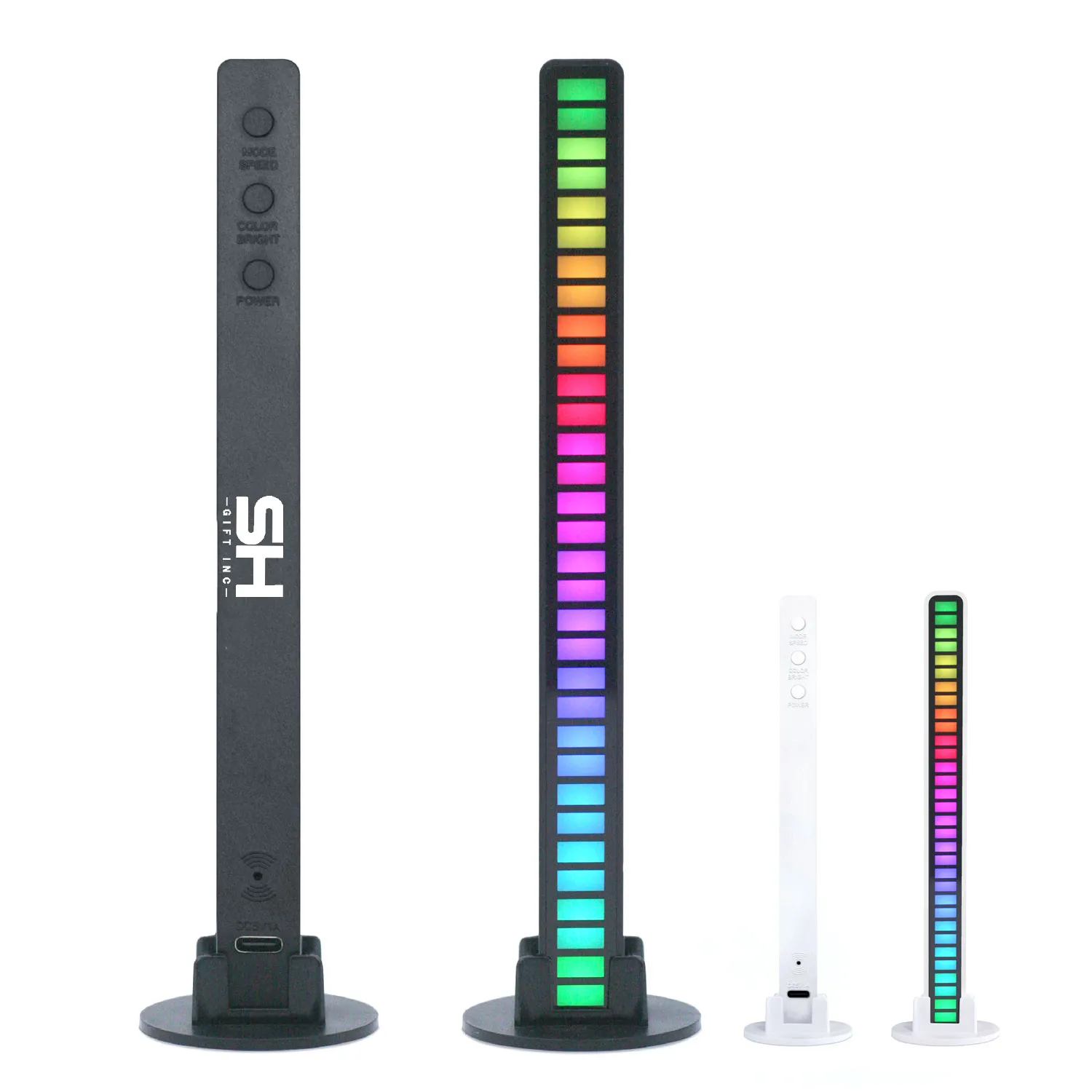 Voice Control LED Music Pickup Light Bar 5