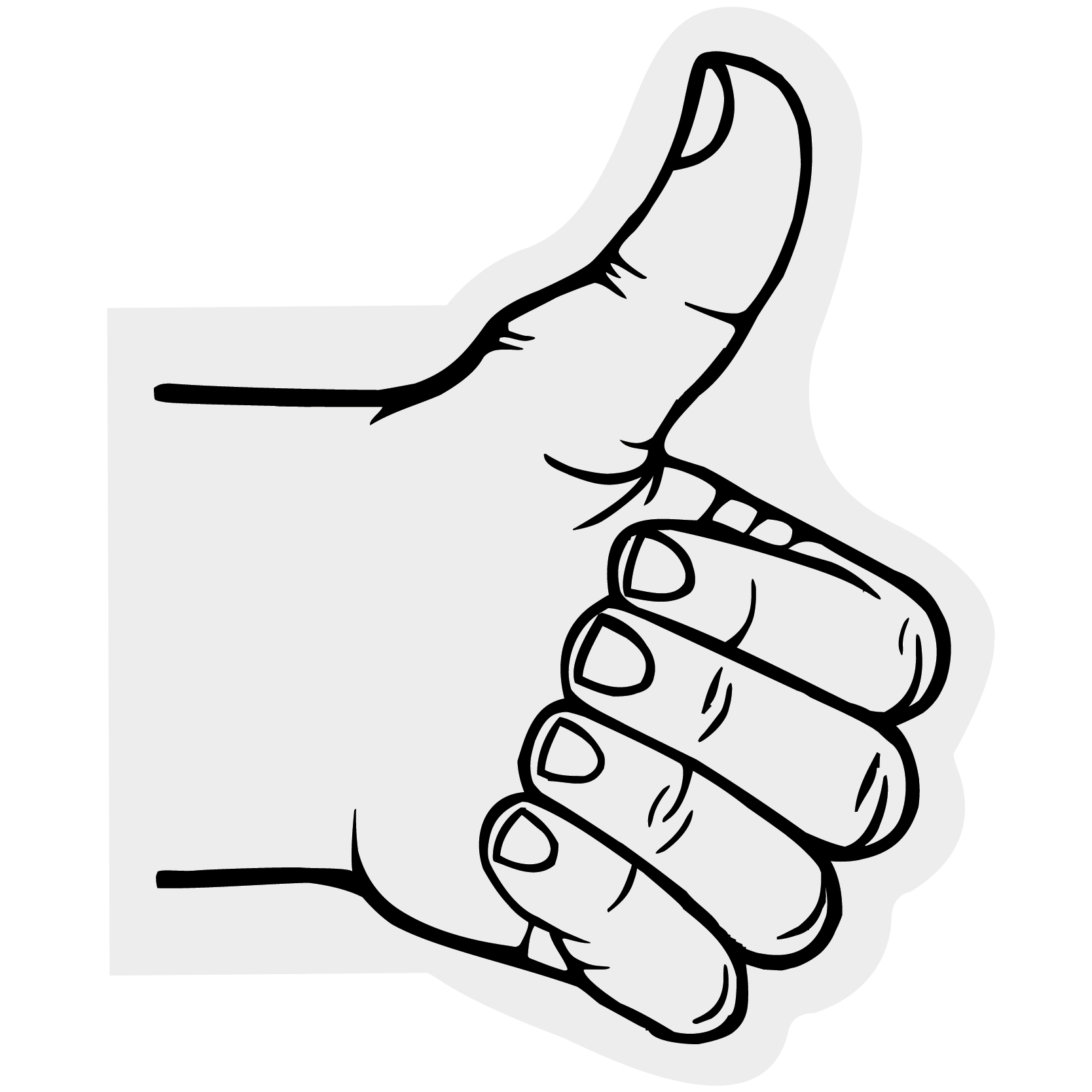 Giant Thumbs Up Hand 29
