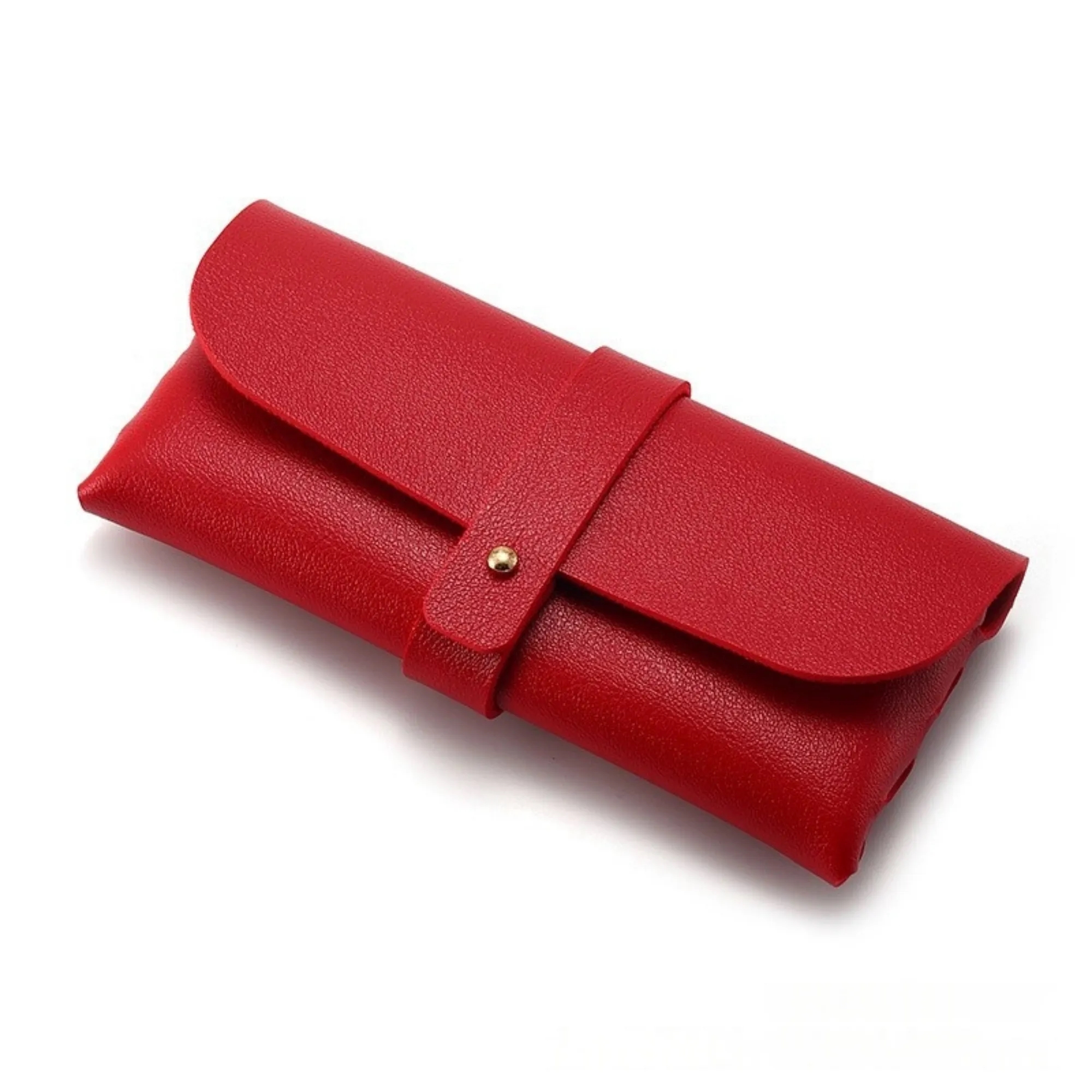 PU Leather Eyeglass Case Soft Sunglasses Pouch 14