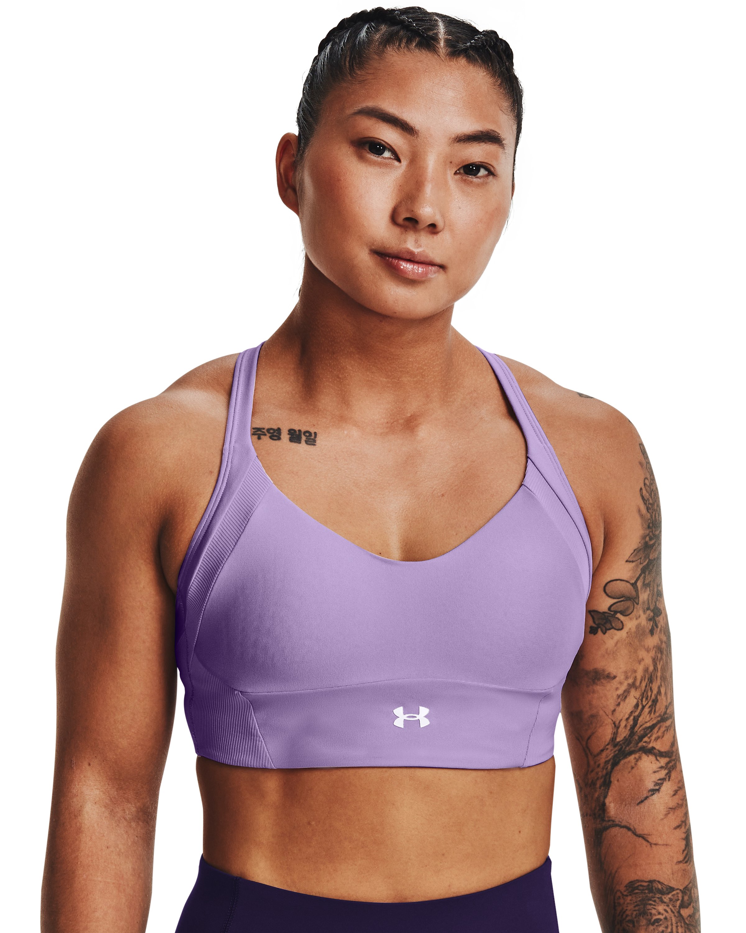 UA Infinity Mid Rib Women's Sports Bra 7