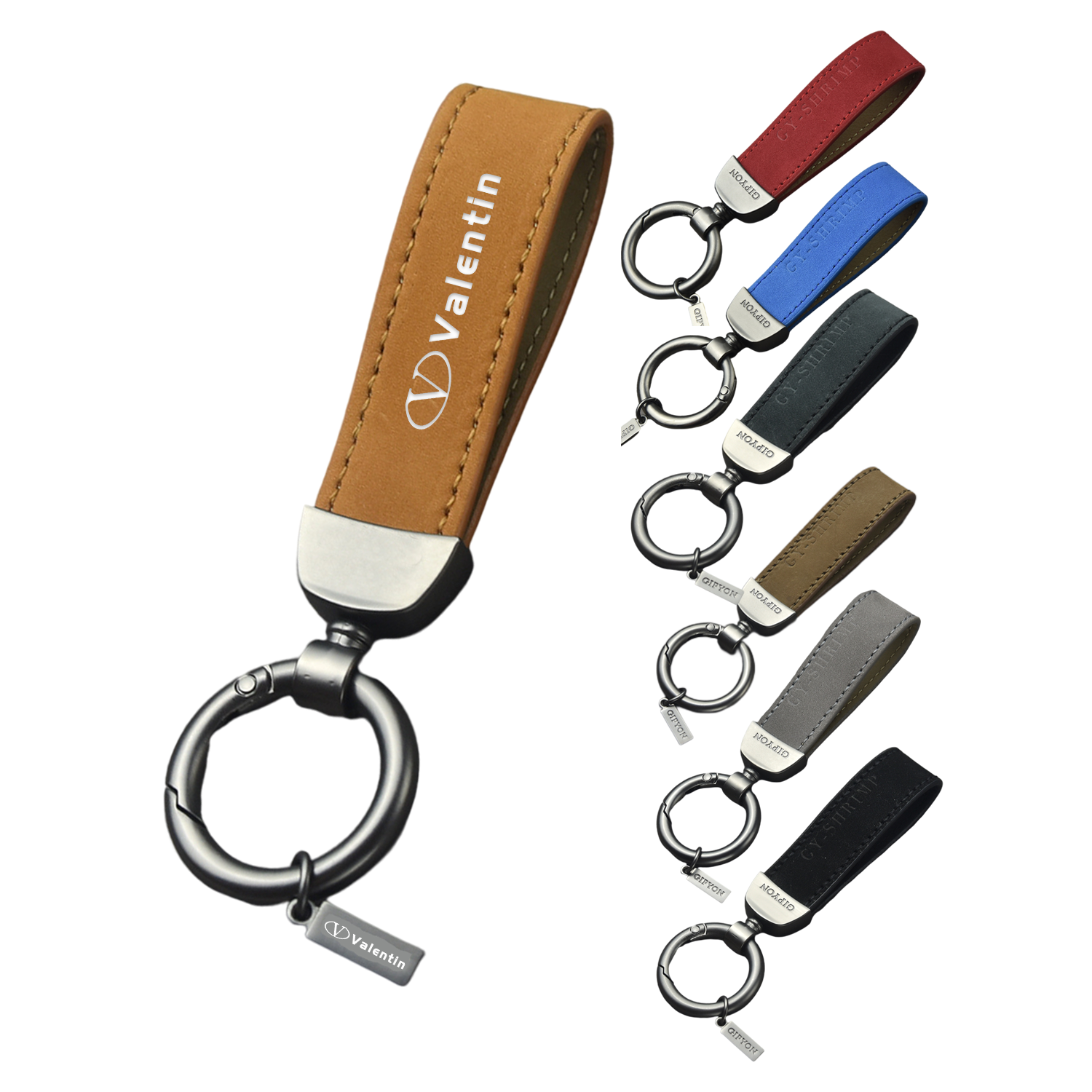 Leather Loop Keychain 2