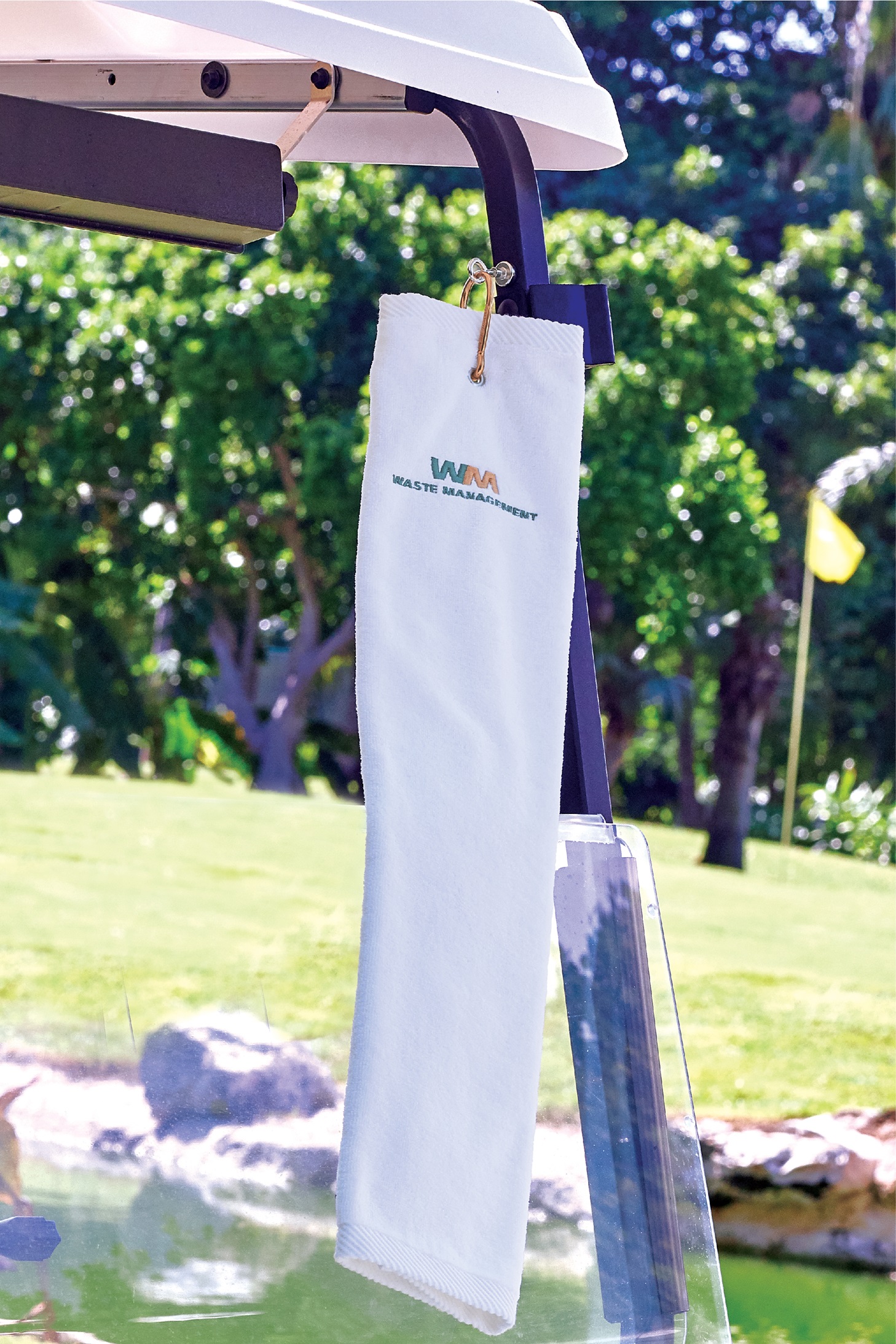 Turkish Signature Midweight Golf Towel 1