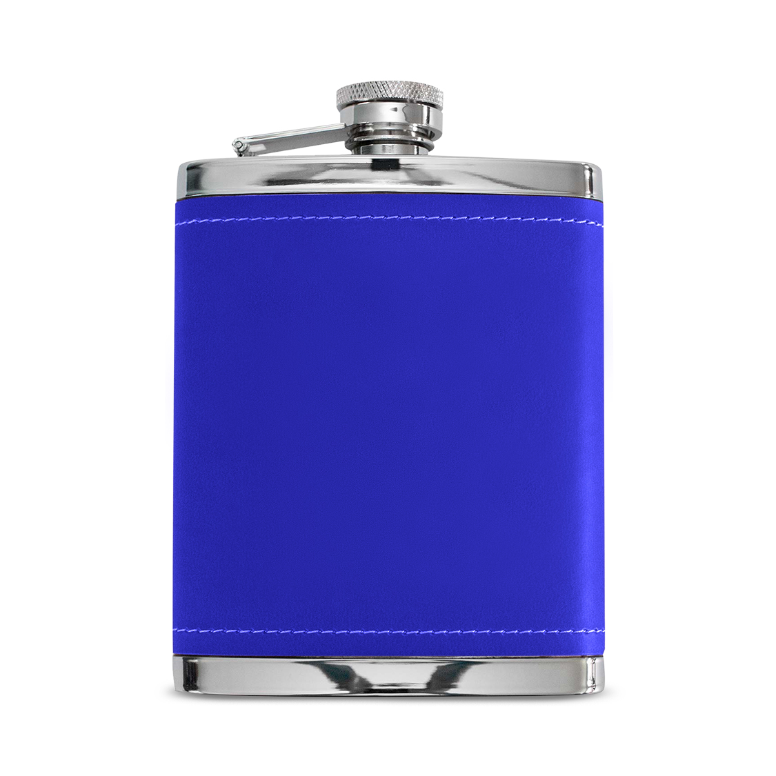 Walters Leather Premium Stainless Steel Hip Flask - 6 Oz 7
