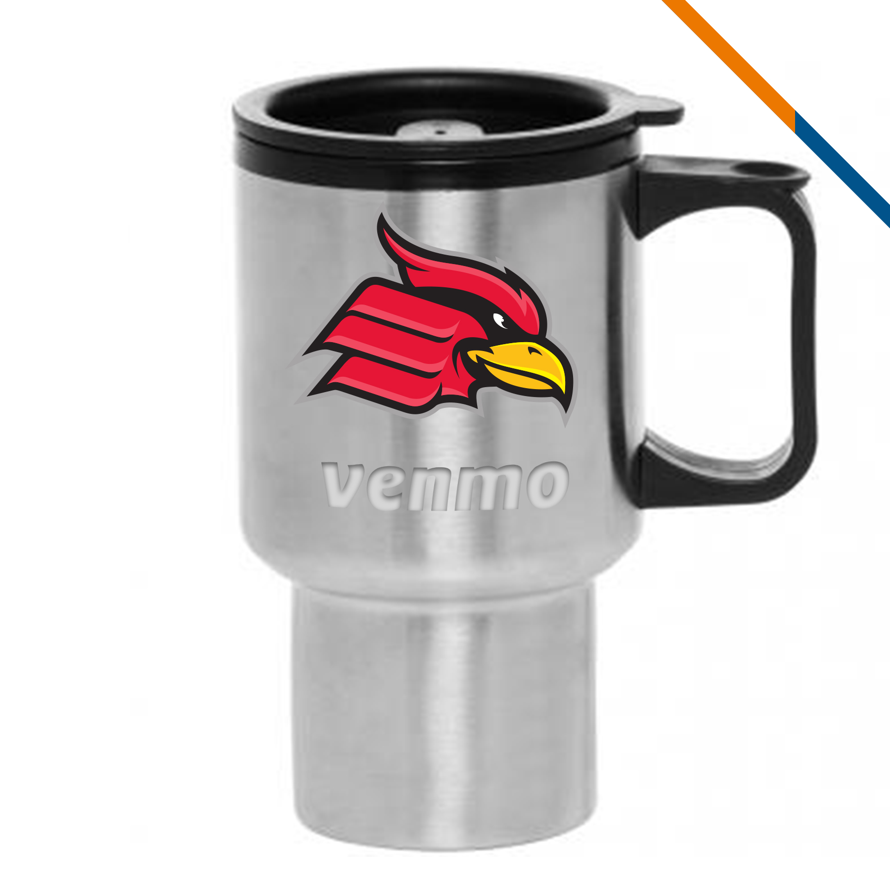 Kina Stainless Steel Travel Mug - 14 OZ. 1