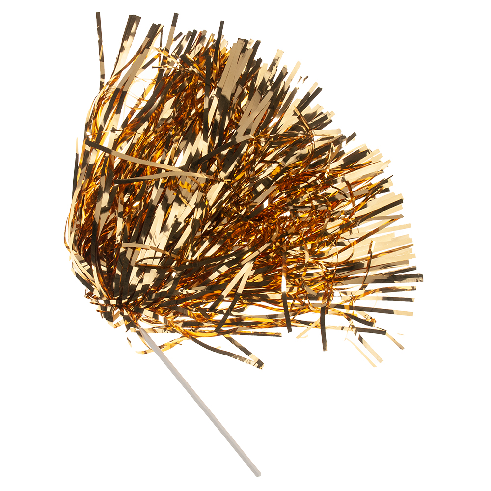 Metallic Rooter Pom, 500 Streamers 6