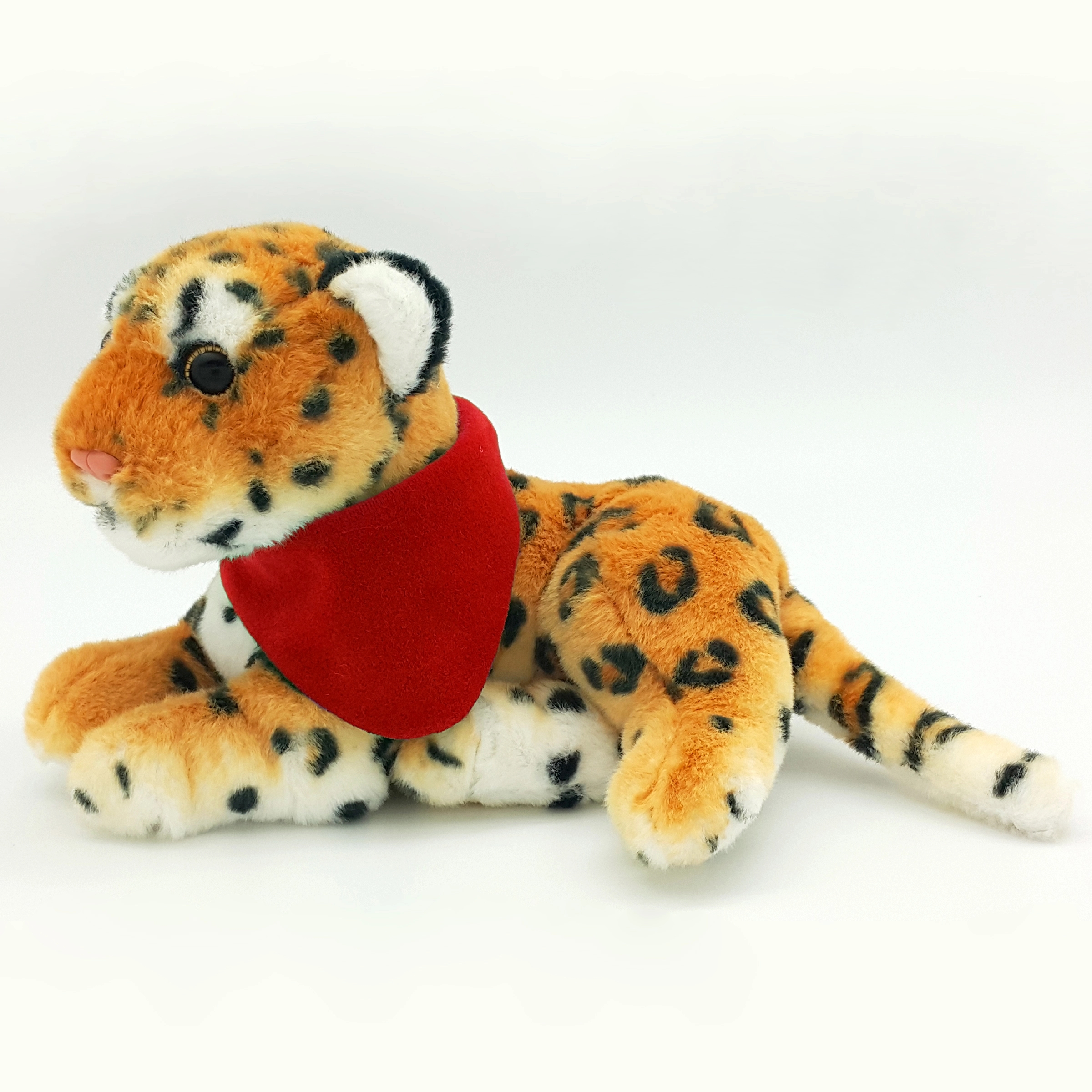 8" Jungle Animals Sitting Leopard 3