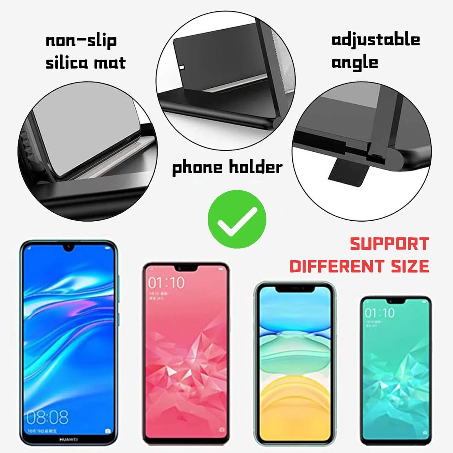 10inch Foldable Phone Stand with Screen Amplifie 4