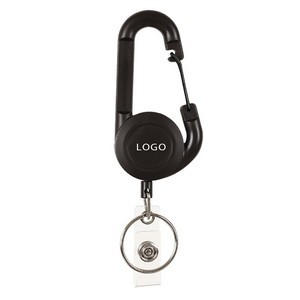 Carabiner With Retractable Keychain 3