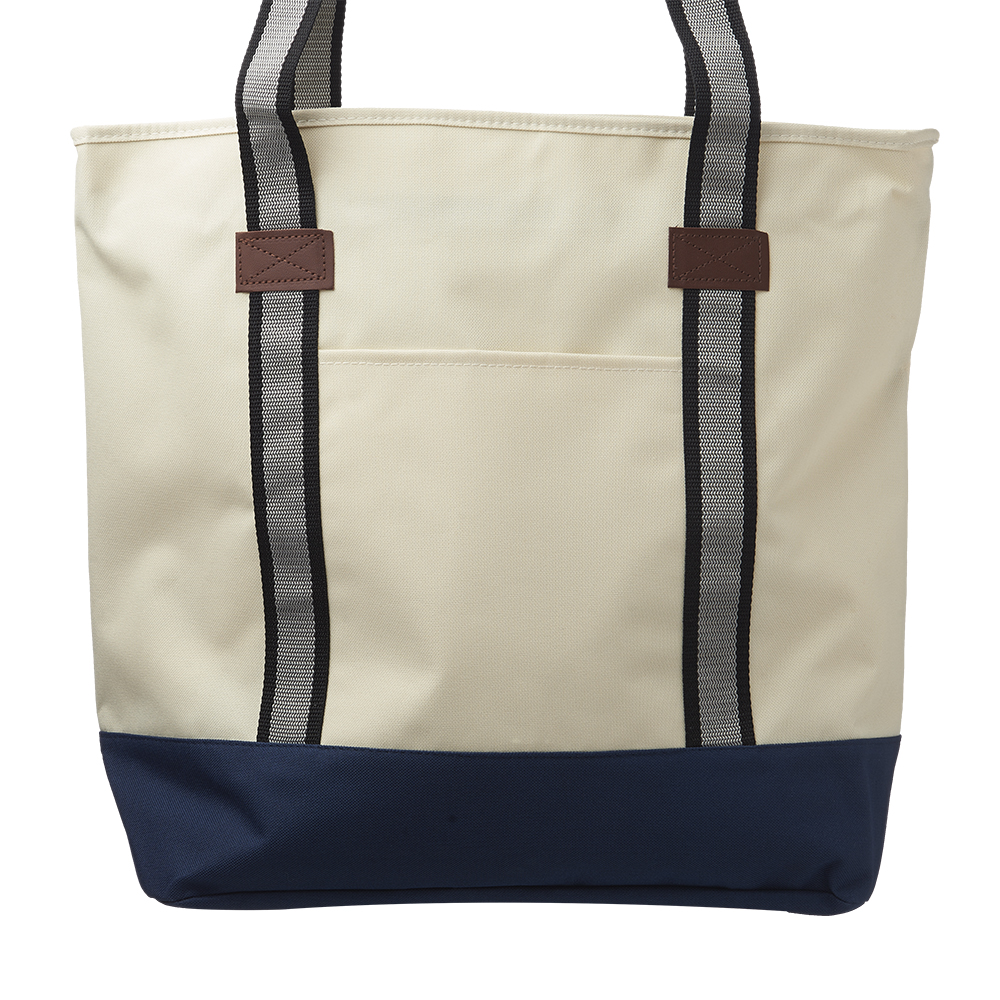 Large Sea Coast Polyester Tote Bags