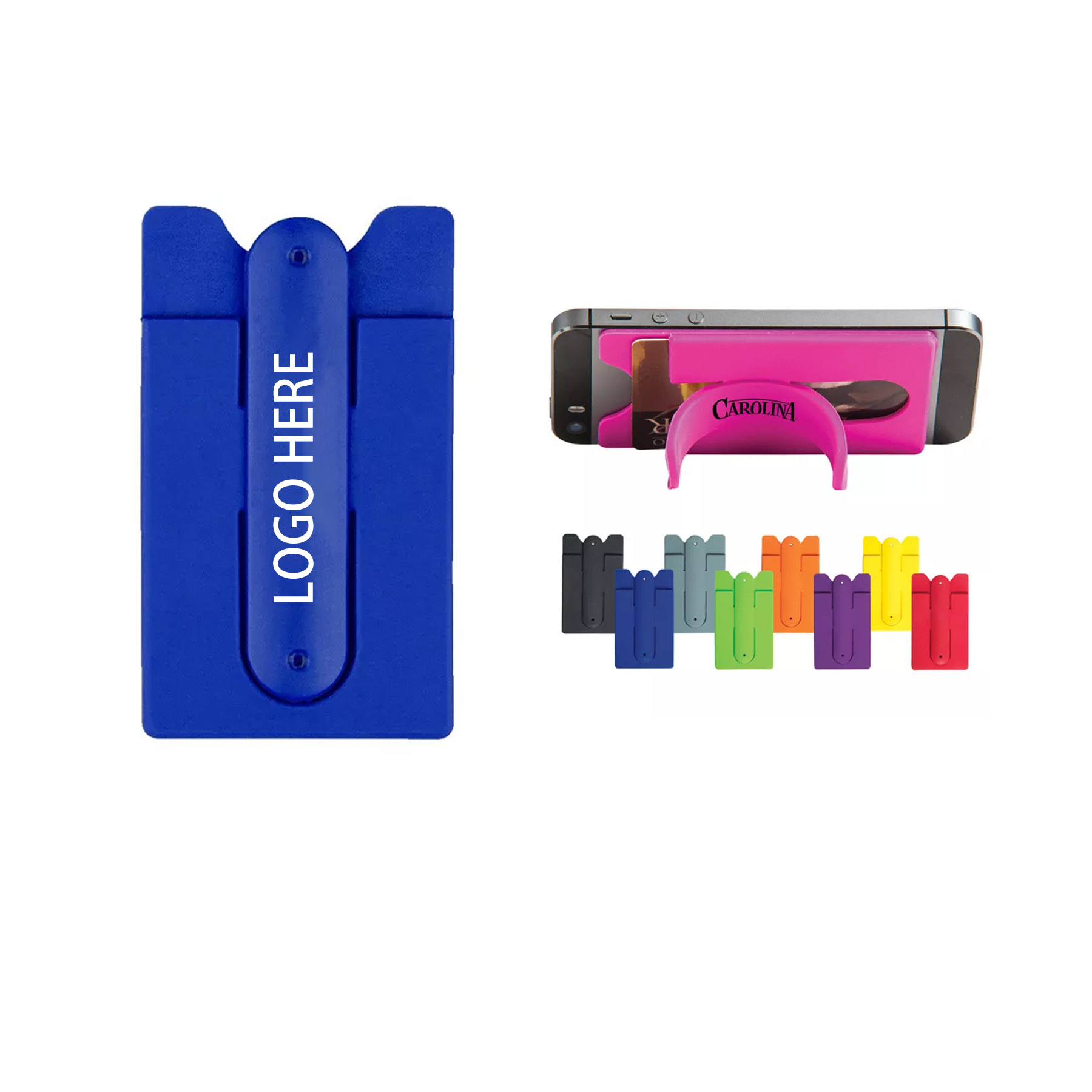 Silicone Card Holder For Mobile Phone 1