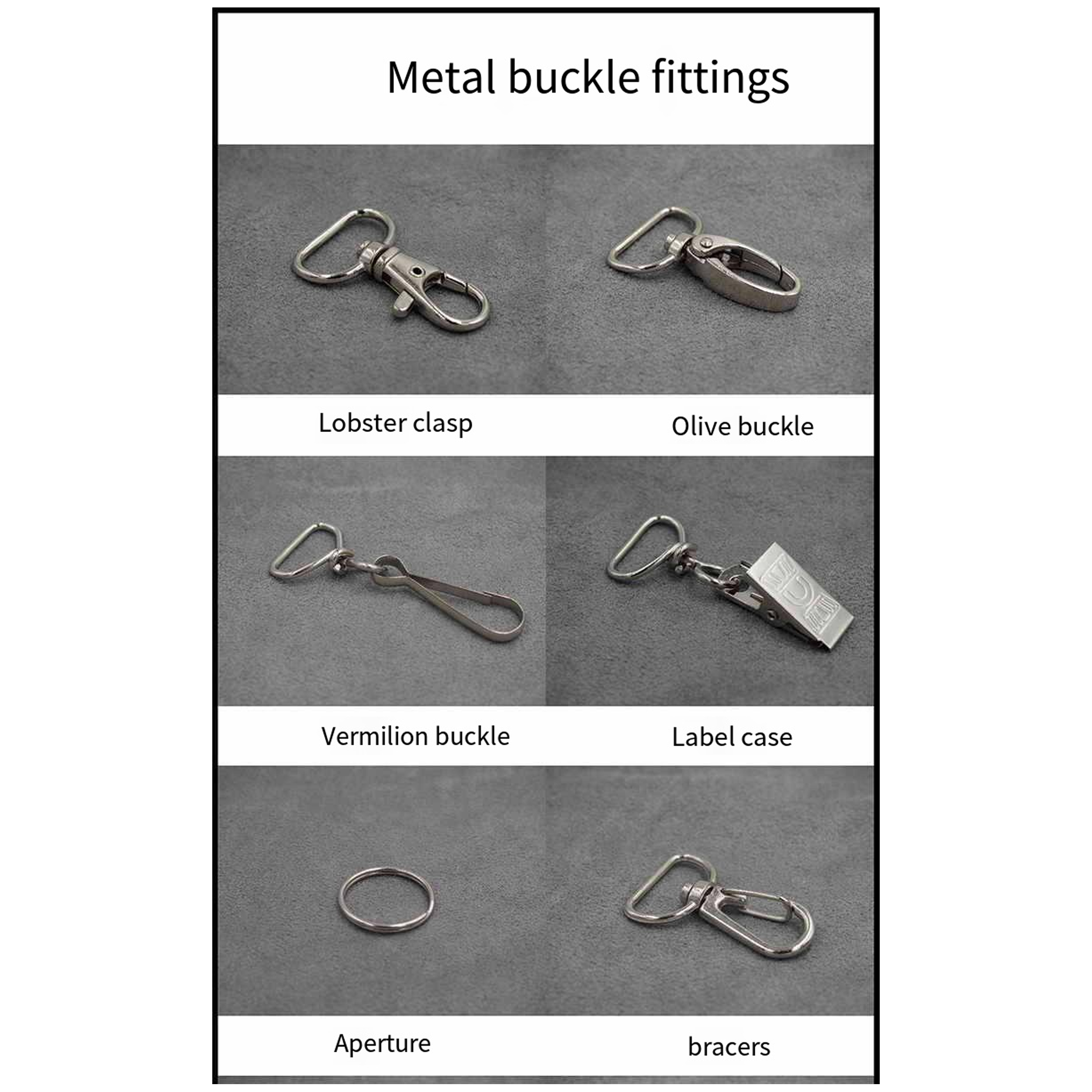 Nylon webbing key chain 4