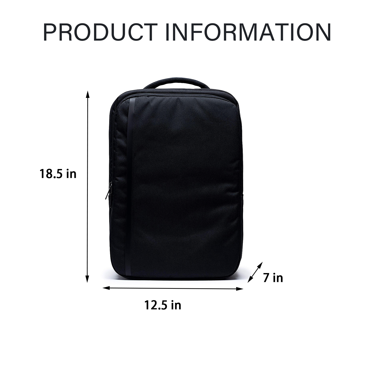 Oxford Business Shoulder Waterproof Laptop Backpack 2