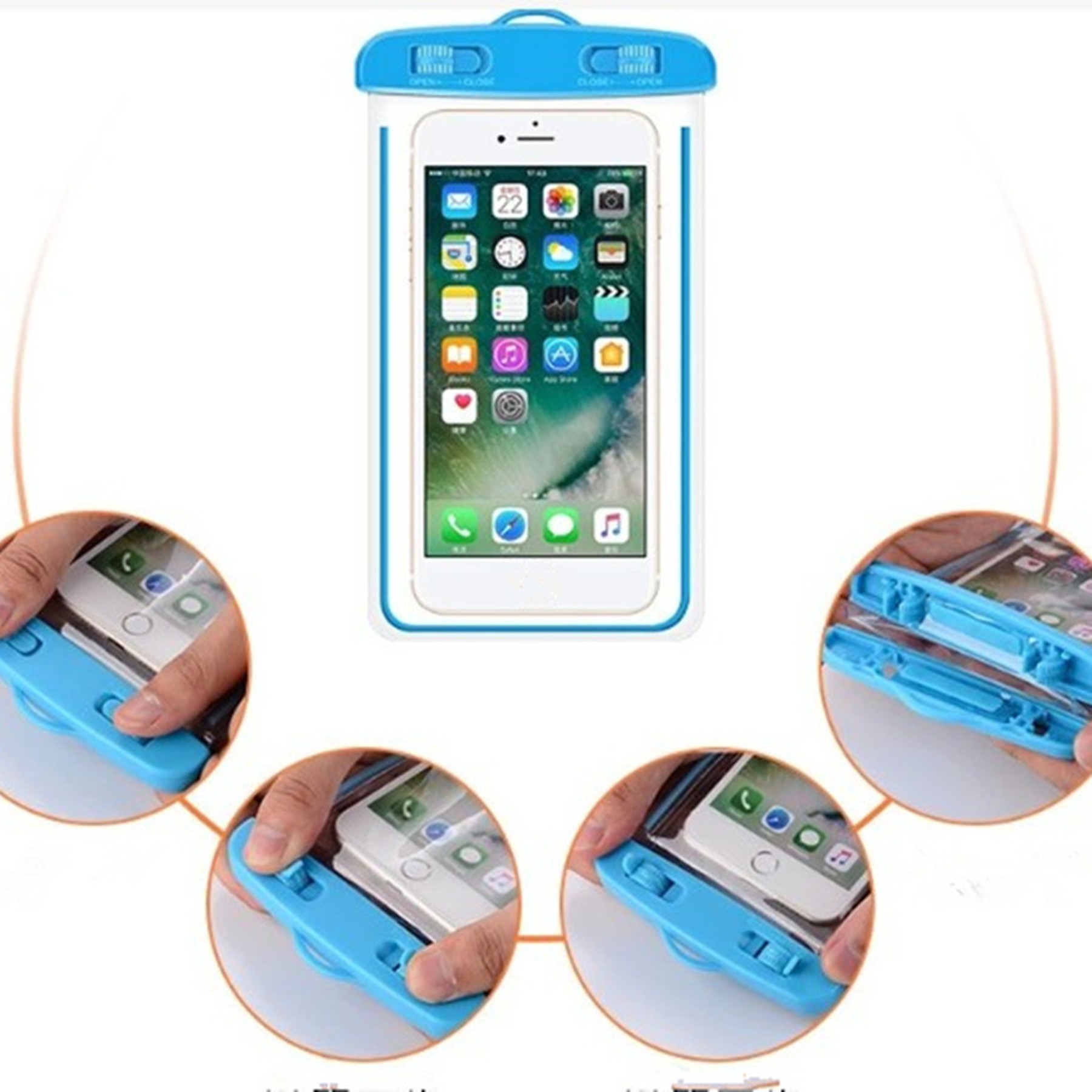 Screen Touchable Waterproof Phone Pouch 2