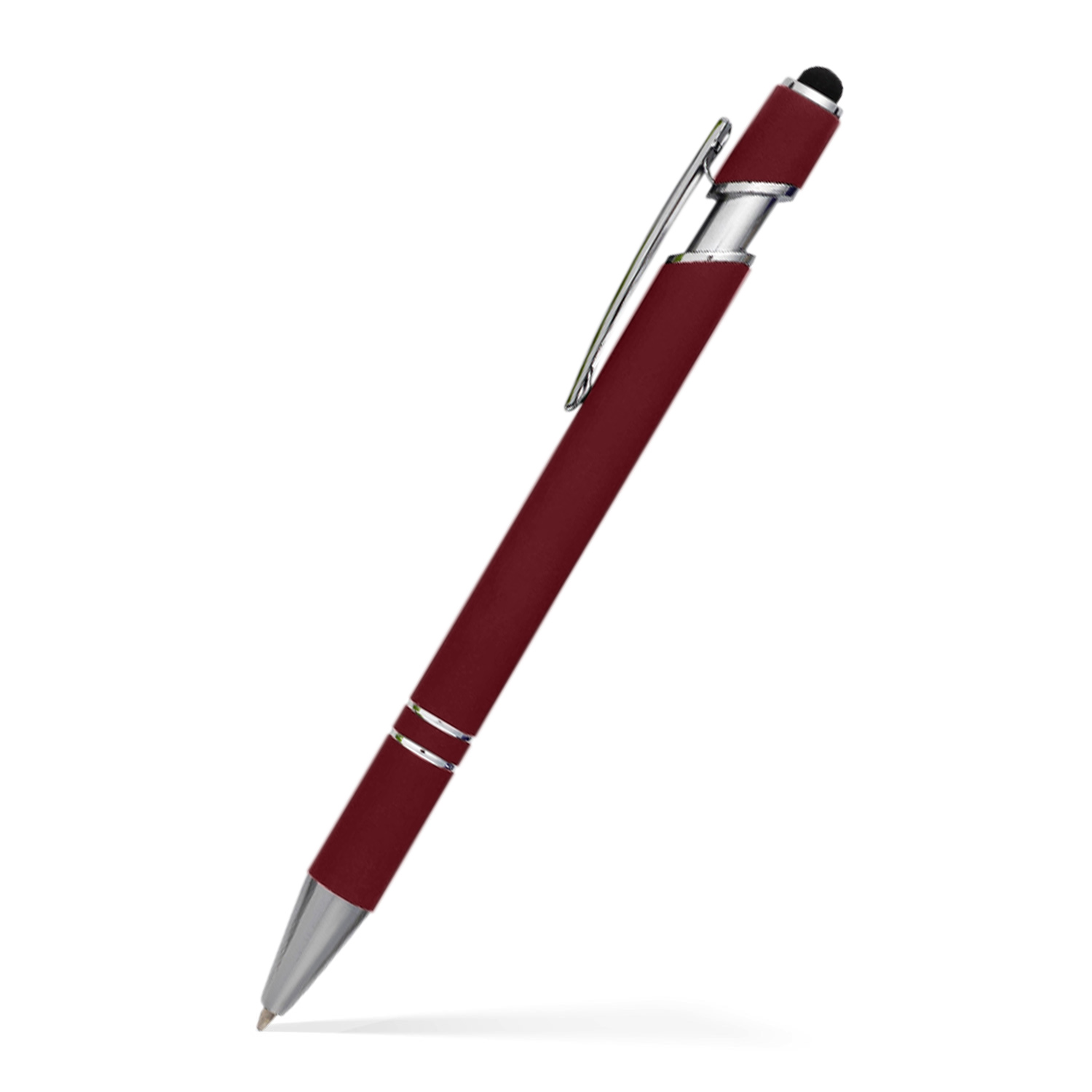 Alexandria Stylus Satin Soft Touch Click Metal Pen 6