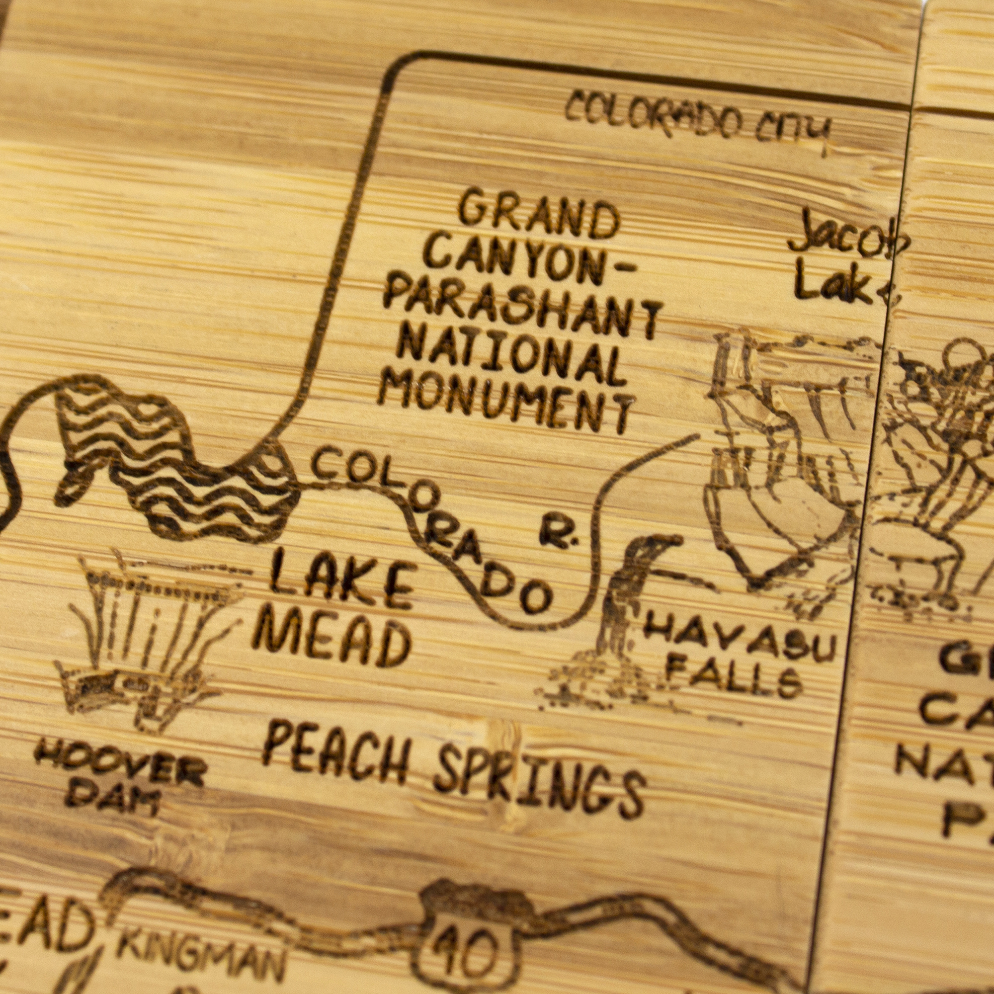 Arizona Puzzle Coaster Set 2