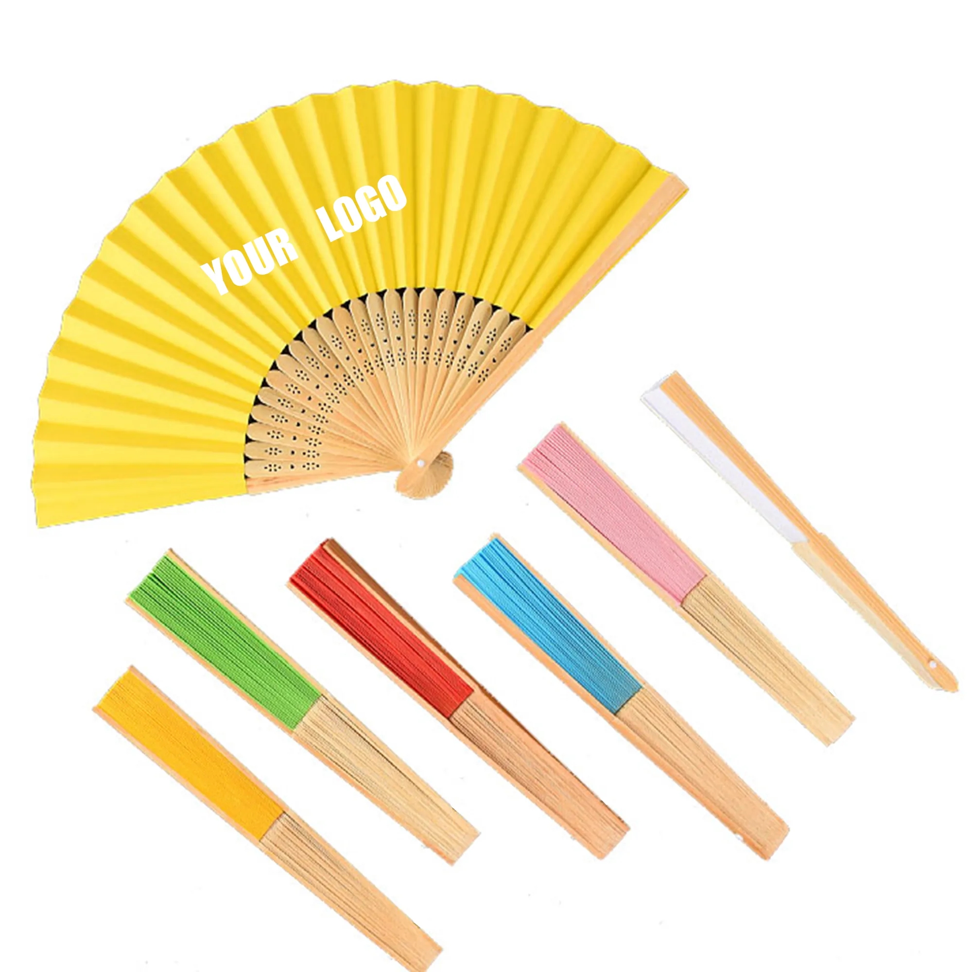 Blank Custom Paper Origami Fan 7