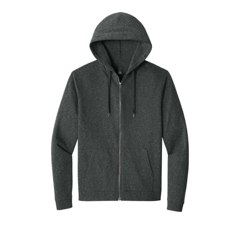 District Perfect Tri Fleece Full-Zip Hoodie, custom hoodie or sweatshirt with logo imprint 15
